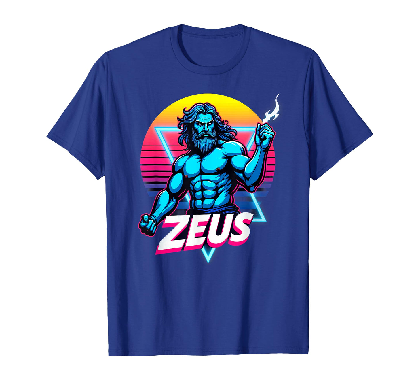 Retro Greek Mythology God Zeus T-Shirt