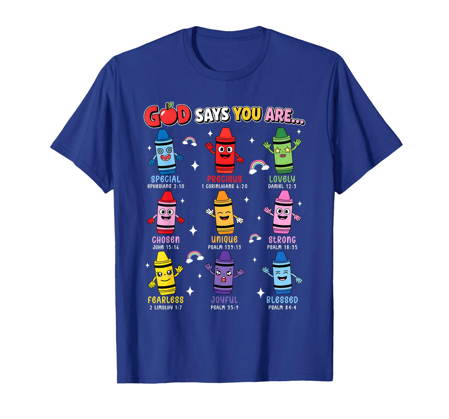 God Says You are Christian Kindergarten Teacher Funny T-Shirt