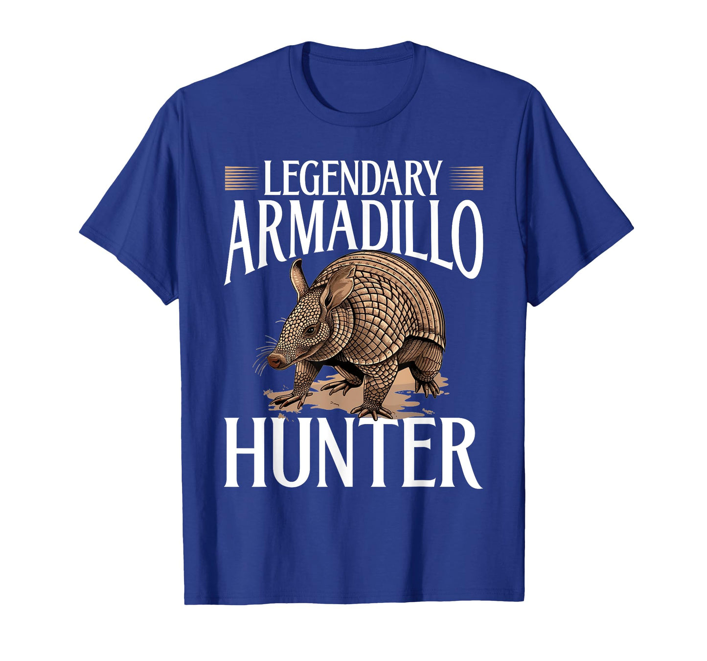 Funny Armadillo Animal Legendary Armadillo Hunter T-Shirt