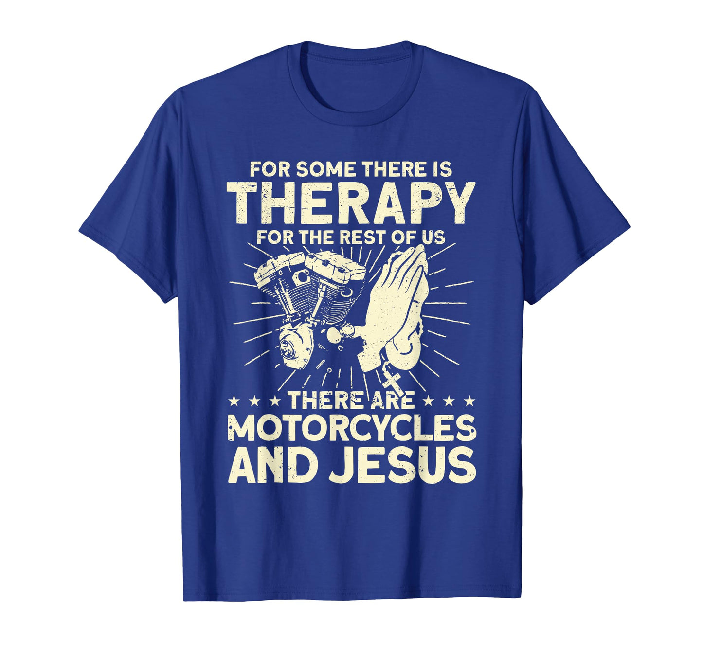 Christian Motorcycle Biker Motorcycles And Jesus Faith T-Shirt