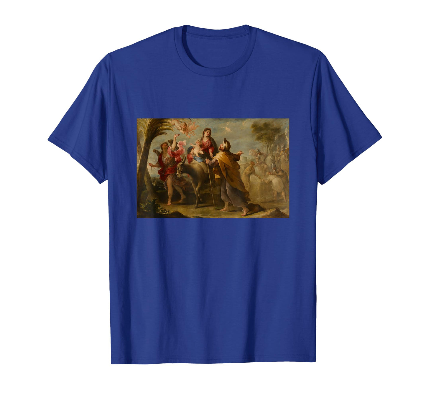 The Flight into Egypt. Mary, Joseph and The Christ Child T-Shirt