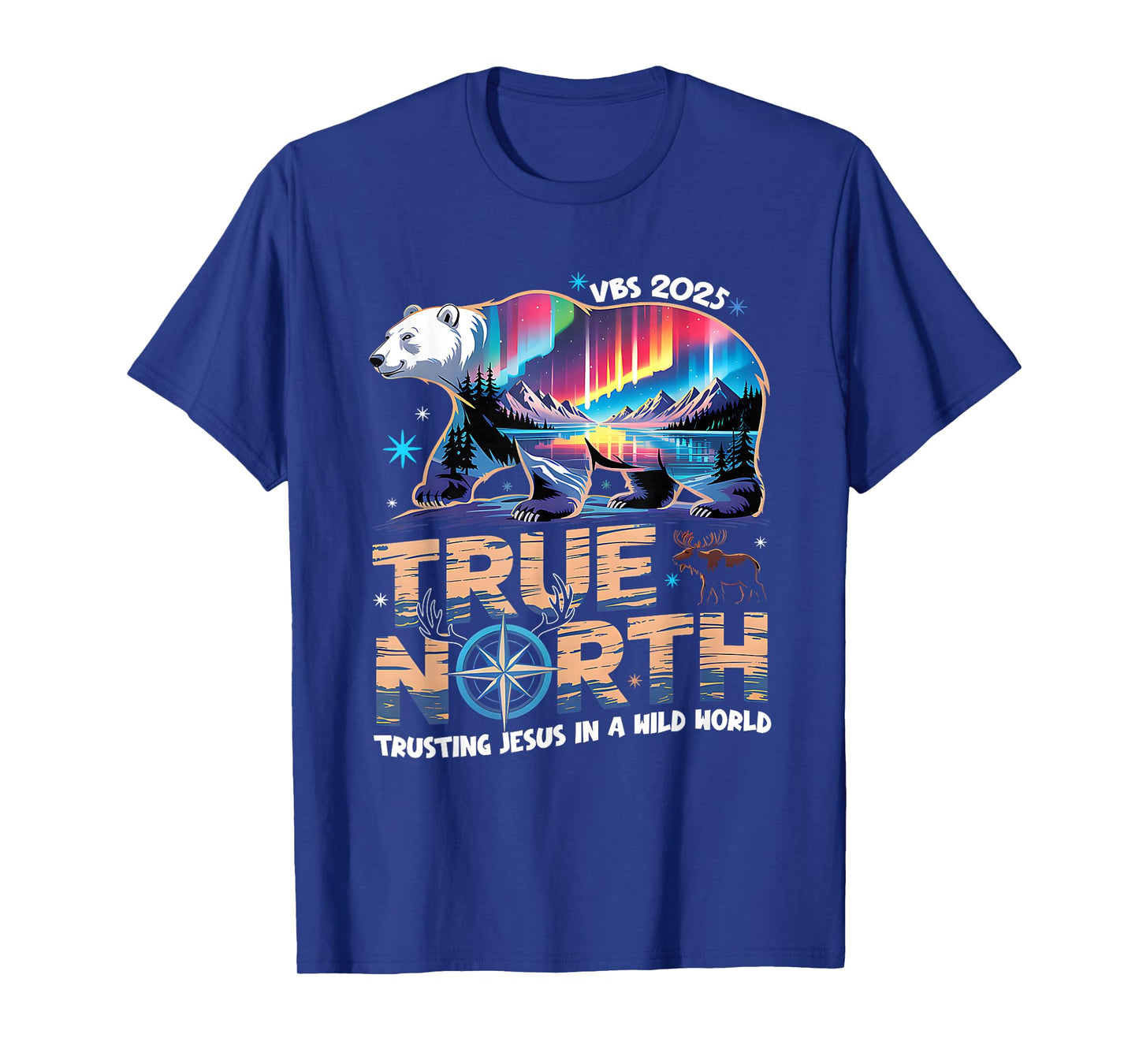 True North VBS 2025 Trusting Jesus Wilderness Christian T-Shirt
