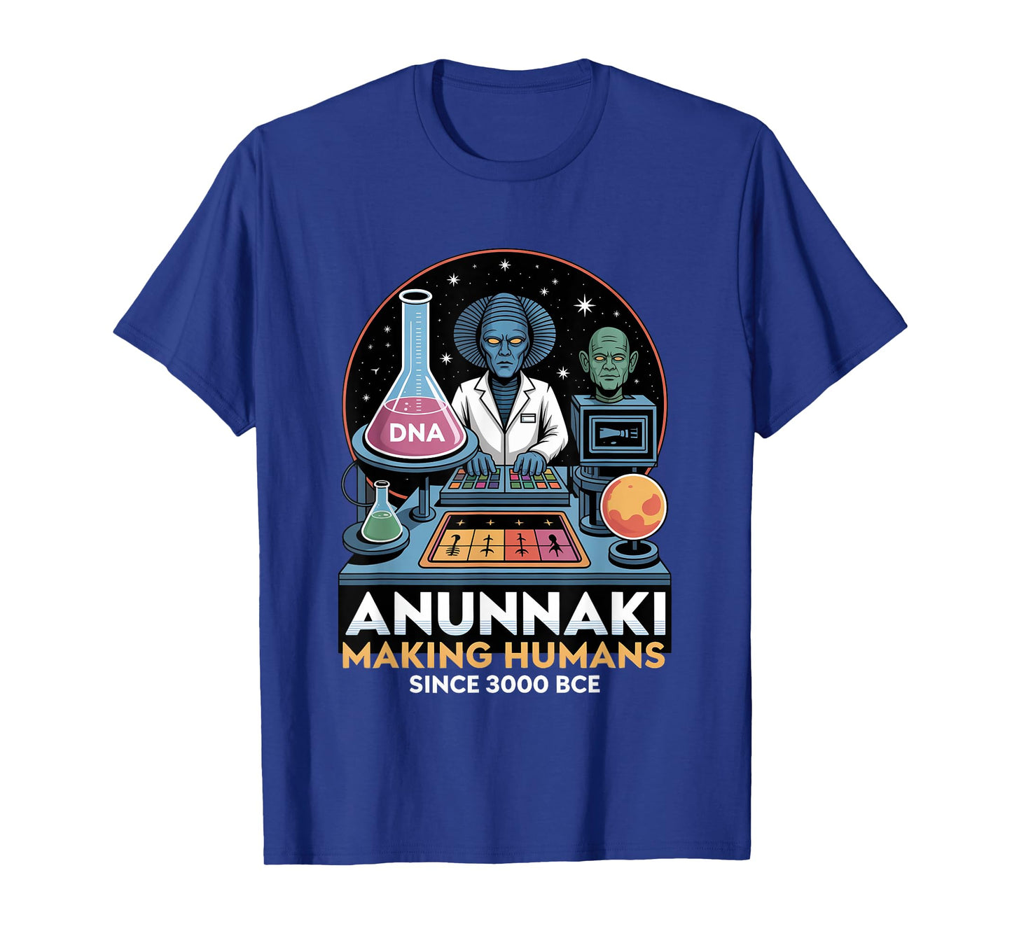 Anunnaki Created Humans Enki Ancient Alien Astronauts T-Shirt