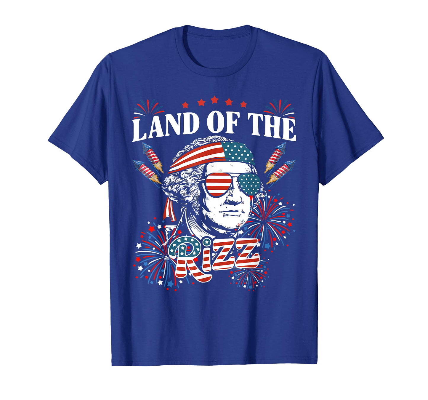 Vintage Land of the Rizz 4th Of July T-Shirt