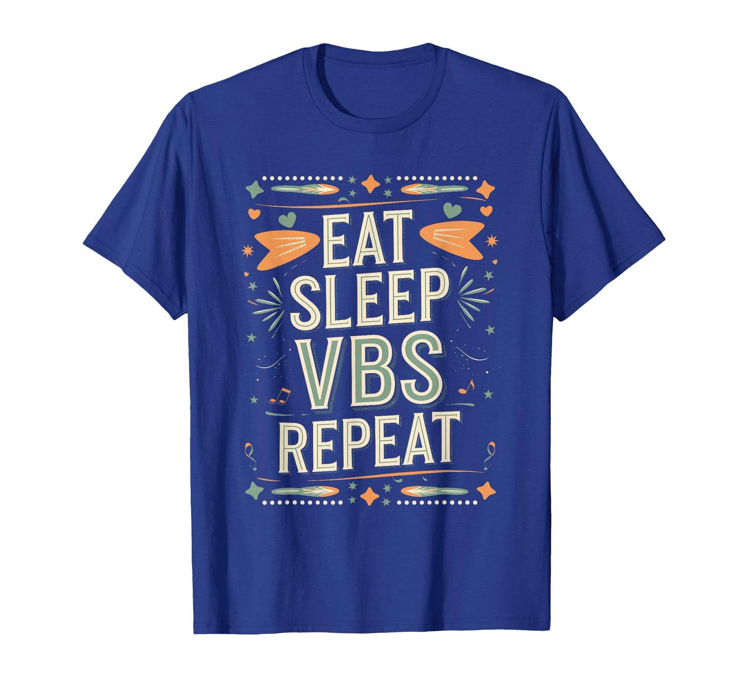 Eat Sleep VBS Repeat Bold Design T-Shirt