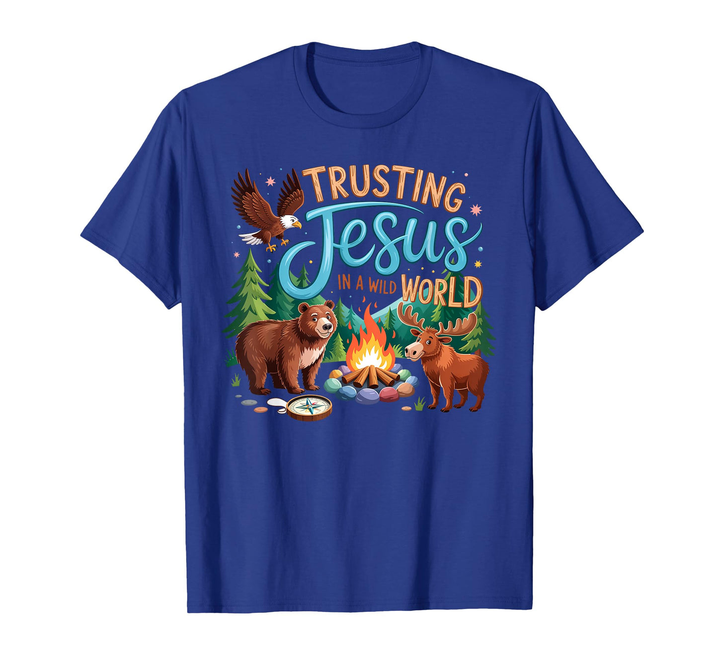 True North VBS Trusting Jesus In A Wild World Summer Camp T-Shirt