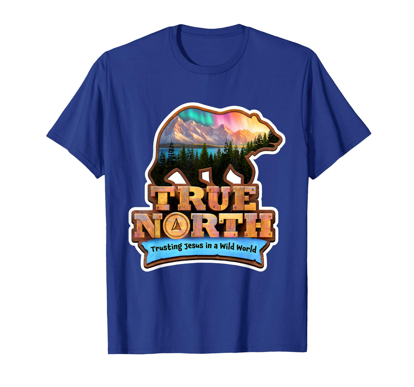 True North VBS 2025 Christian Trusting Jesus Wilderness T-Shirt