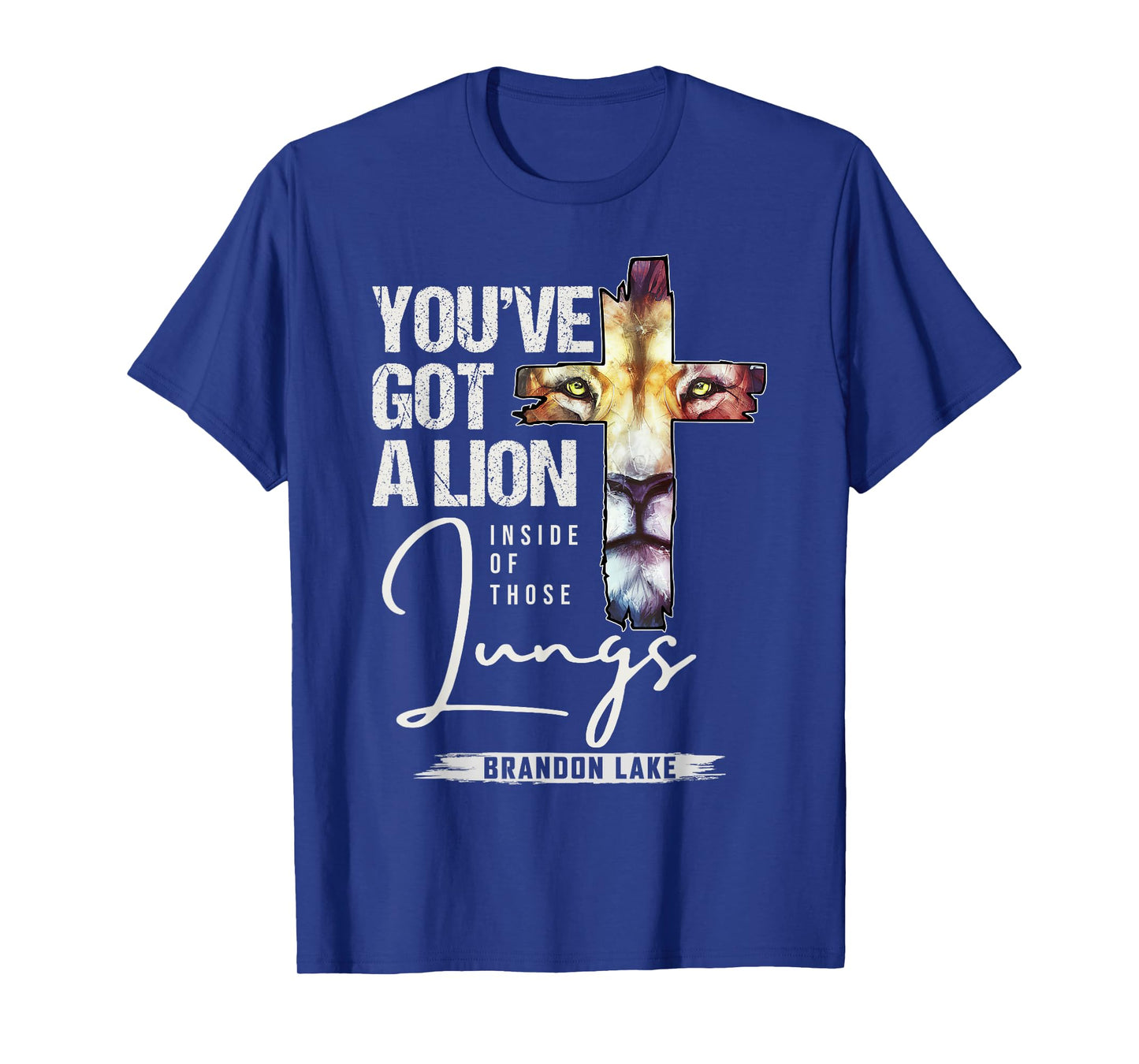 Let Your Lion Out Brandon Lake Merch Praise Jesus T-Shirt