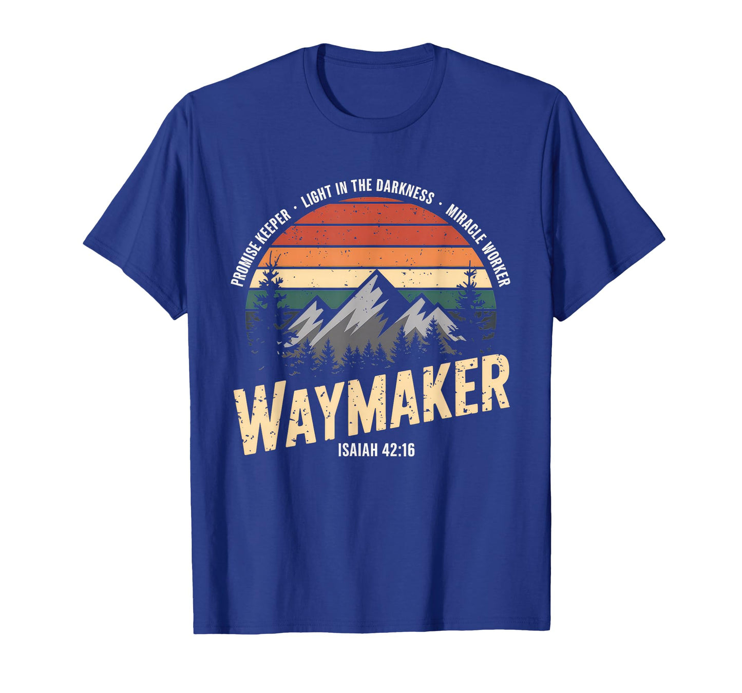 Waymaker Tshirt Promise Keeper Miracle Worker God Christian T-Shirt