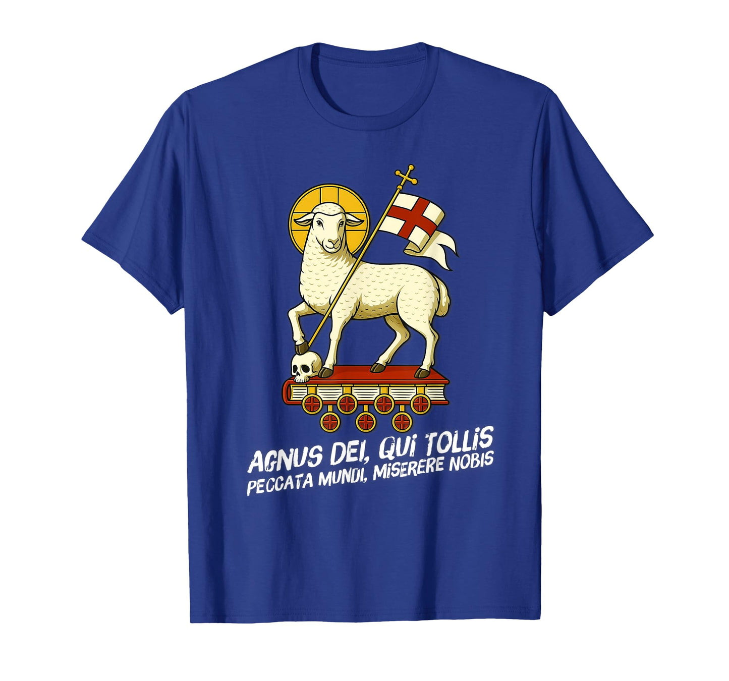 Agnus Dei Sanctus Traditional Latin Mass Catholic T-Shirt