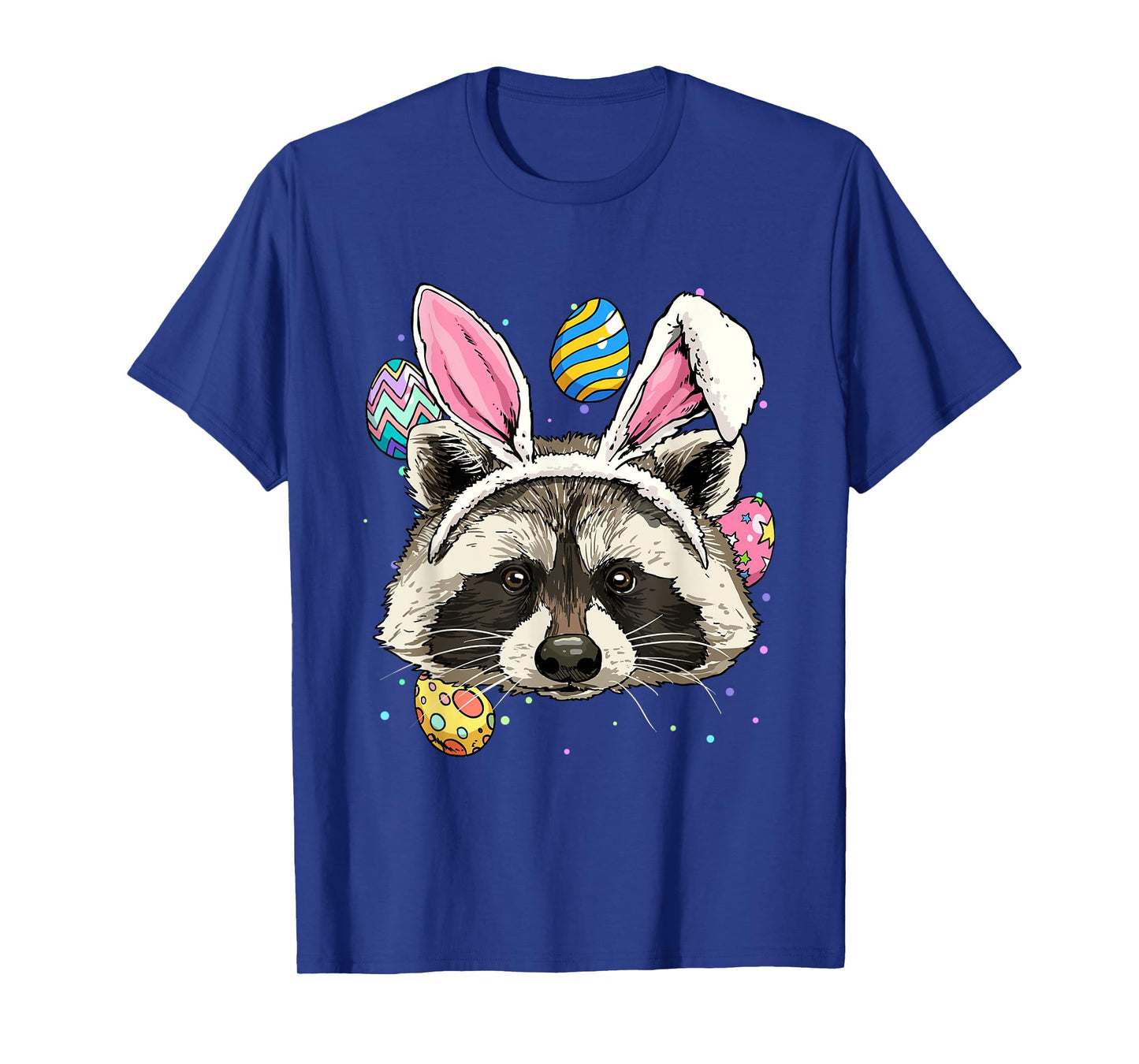 Easter Bunny Raccoon Lover Funny Easter Raccoon T-Shirt