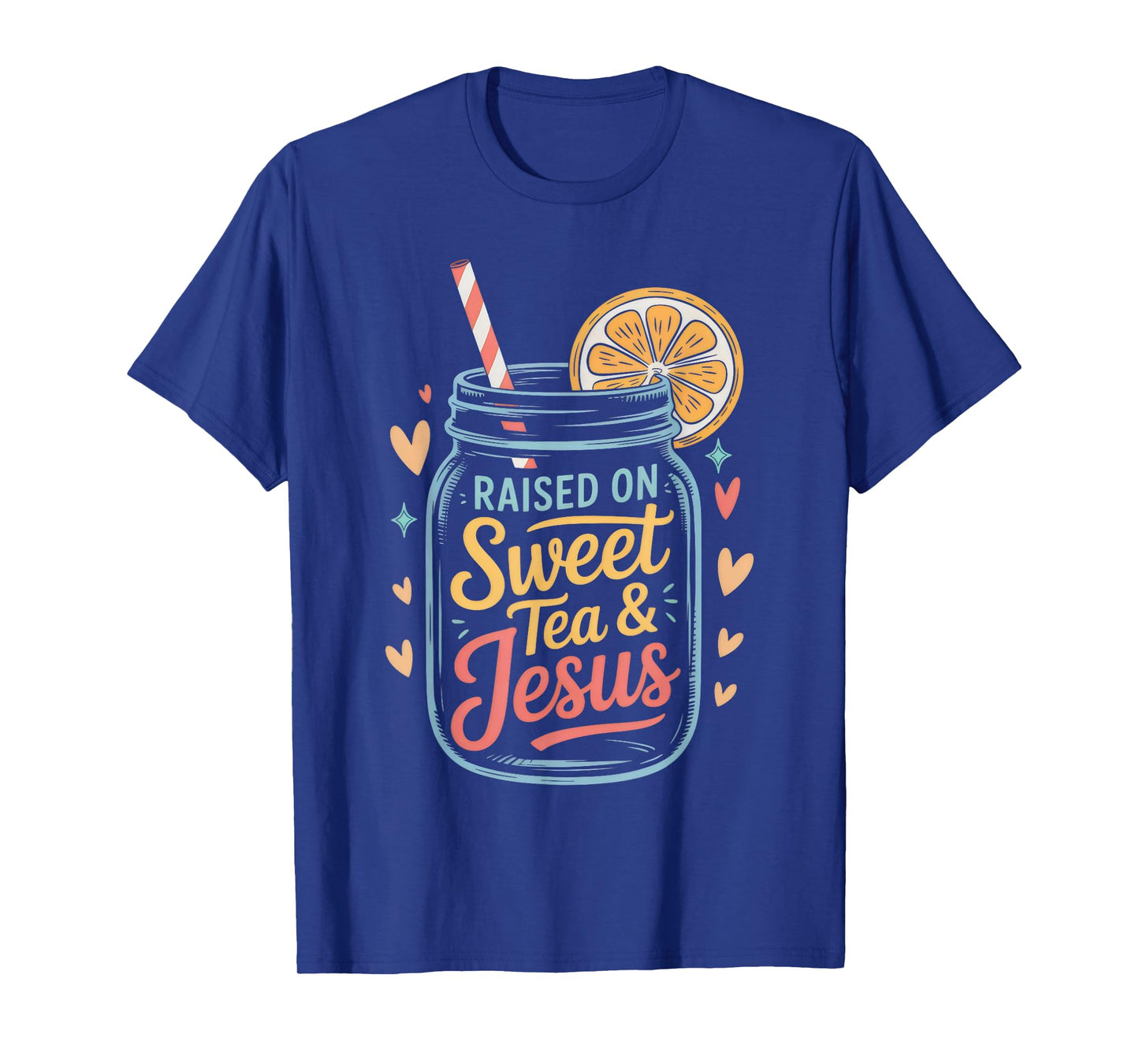 Sweet Tea & Jesus Southern Christian Faith T-Shirt