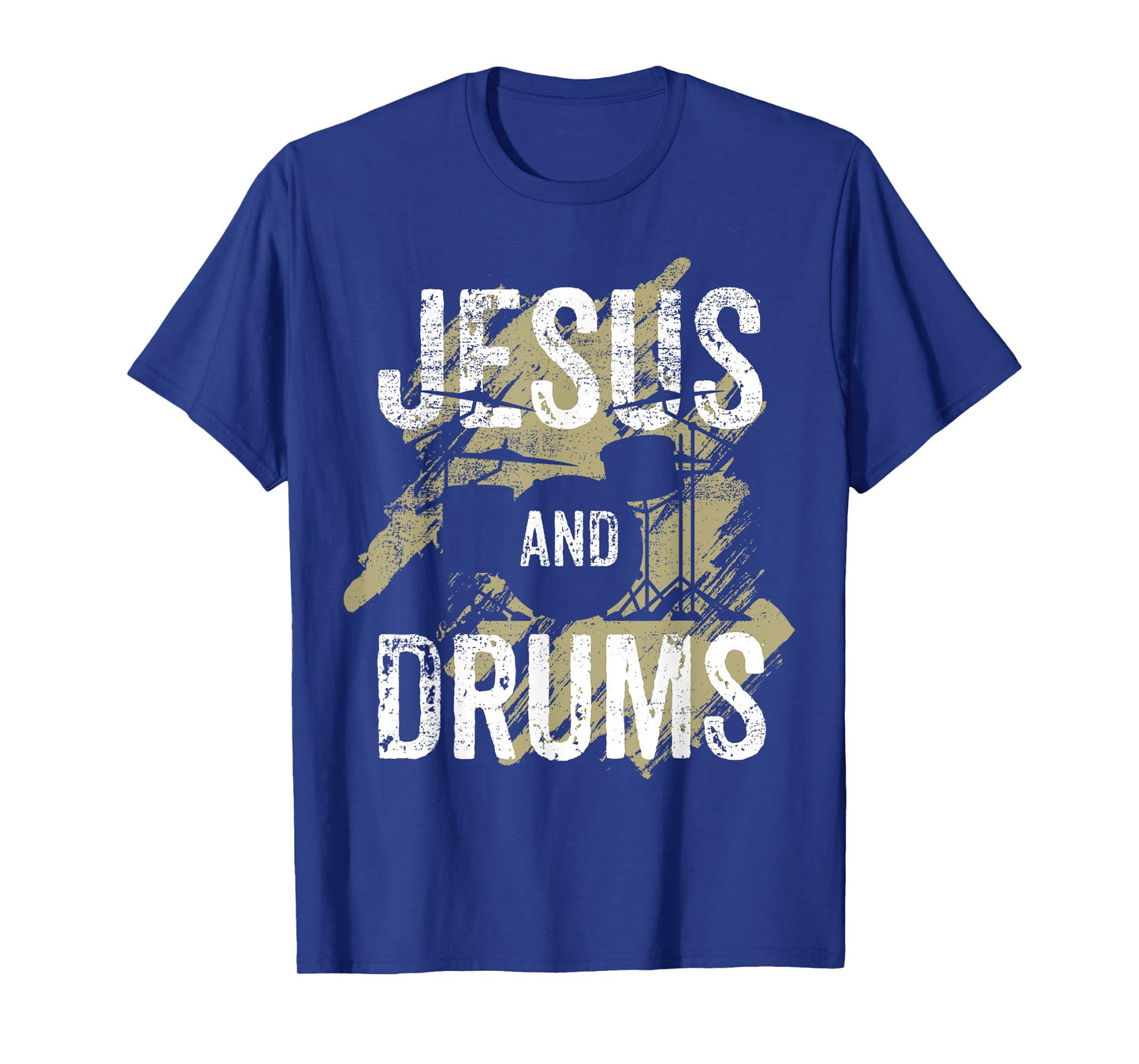 Church Drumming - Jesus & Drums - Christian Drummer T-Shirt