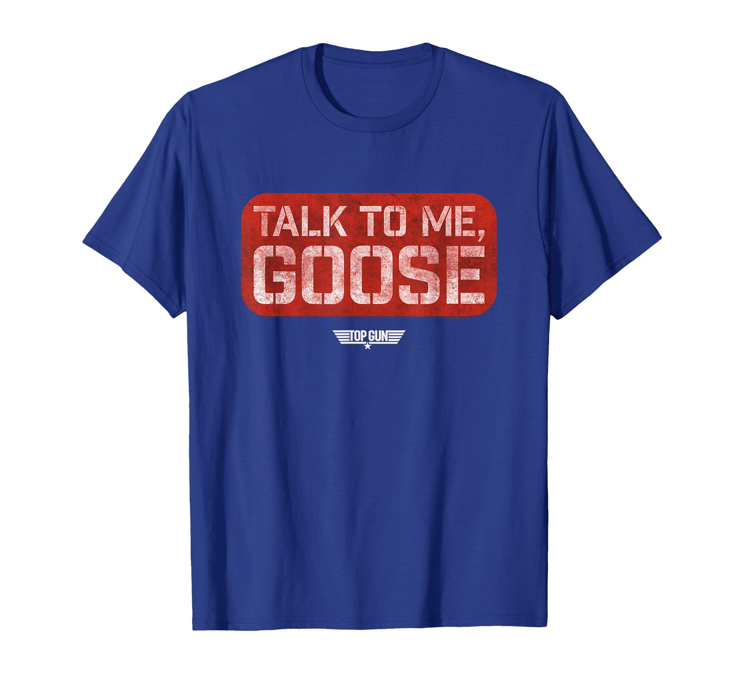 Top Gun Talk to me Goose Stamp T-Shirt