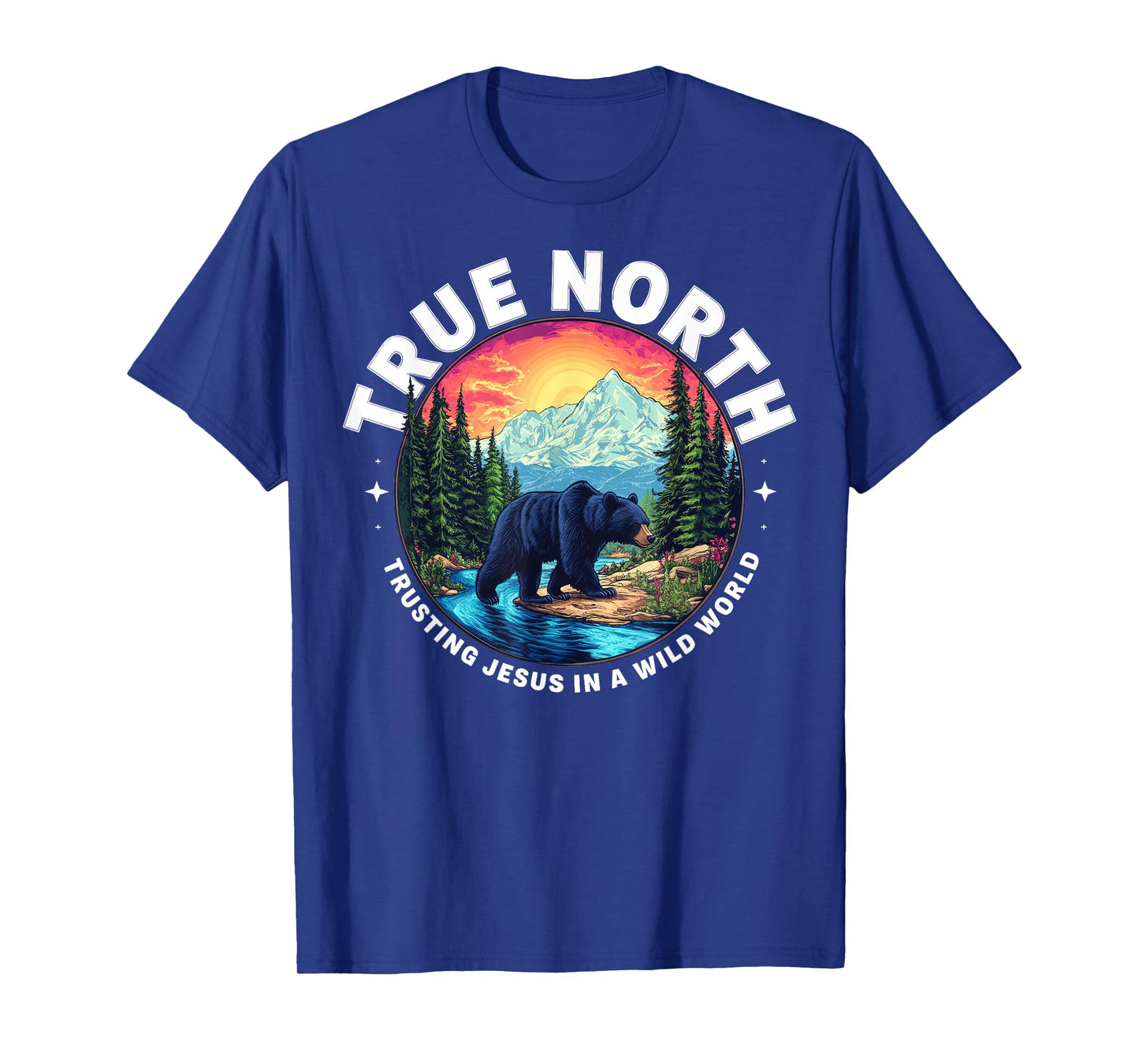 True North Trusting Jesus In A Wild World VBS 2025 T-Shirt