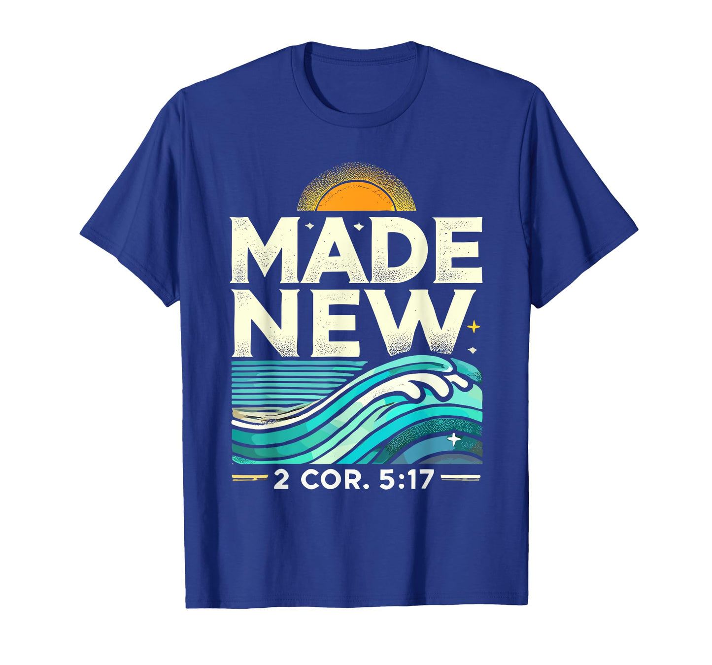 Made New Baptism Shirt Christian Shirts For Youth Baptized T-Shirt
