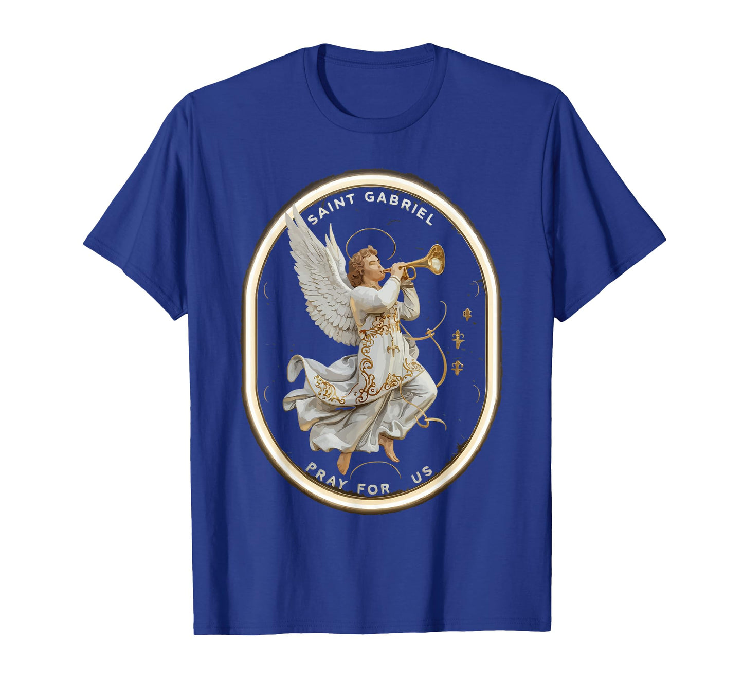 Archangel Gabriel Catholic Christianity Guardian Angel T-Shirt