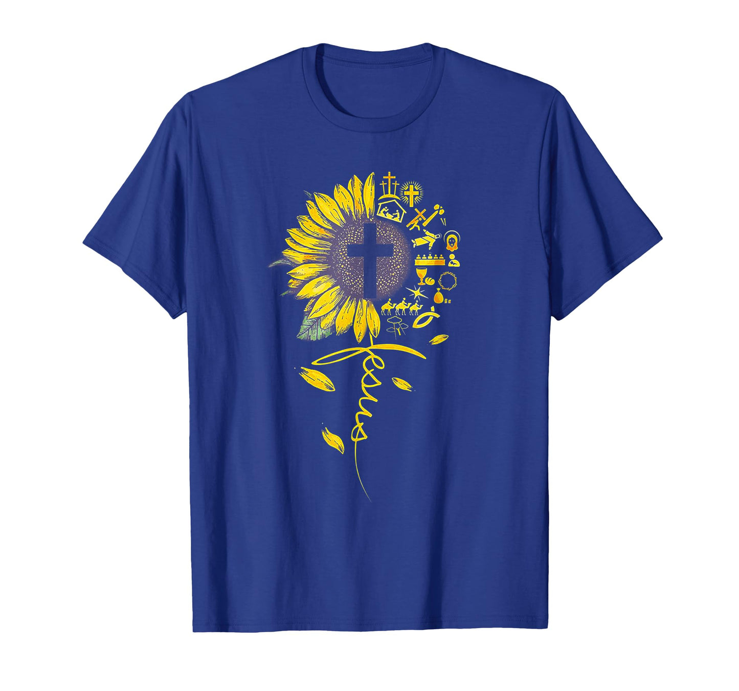 Jesus Sunflower TShirt - Funny Christian sunflowers Gift