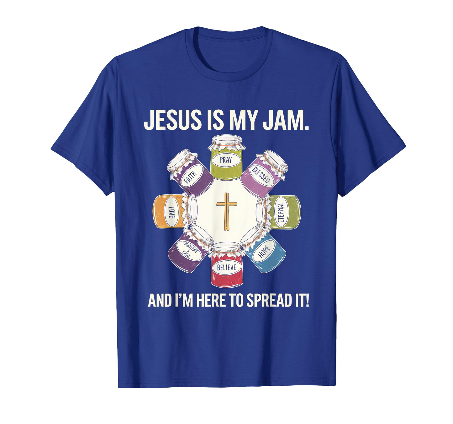Jesus is My Jam Tshirt Men Women Christian Bible Verse T-Shirt