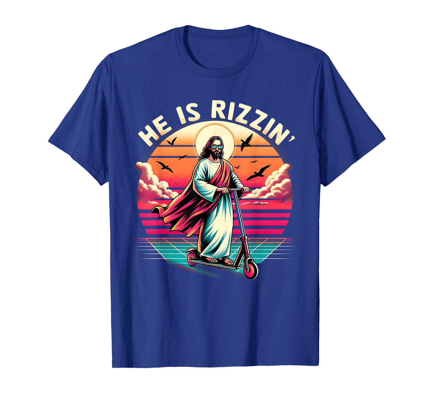 Jesus Has Rizzen He Is Rizzen Jesus Is Rizzen Cool Jesus T-Shirt