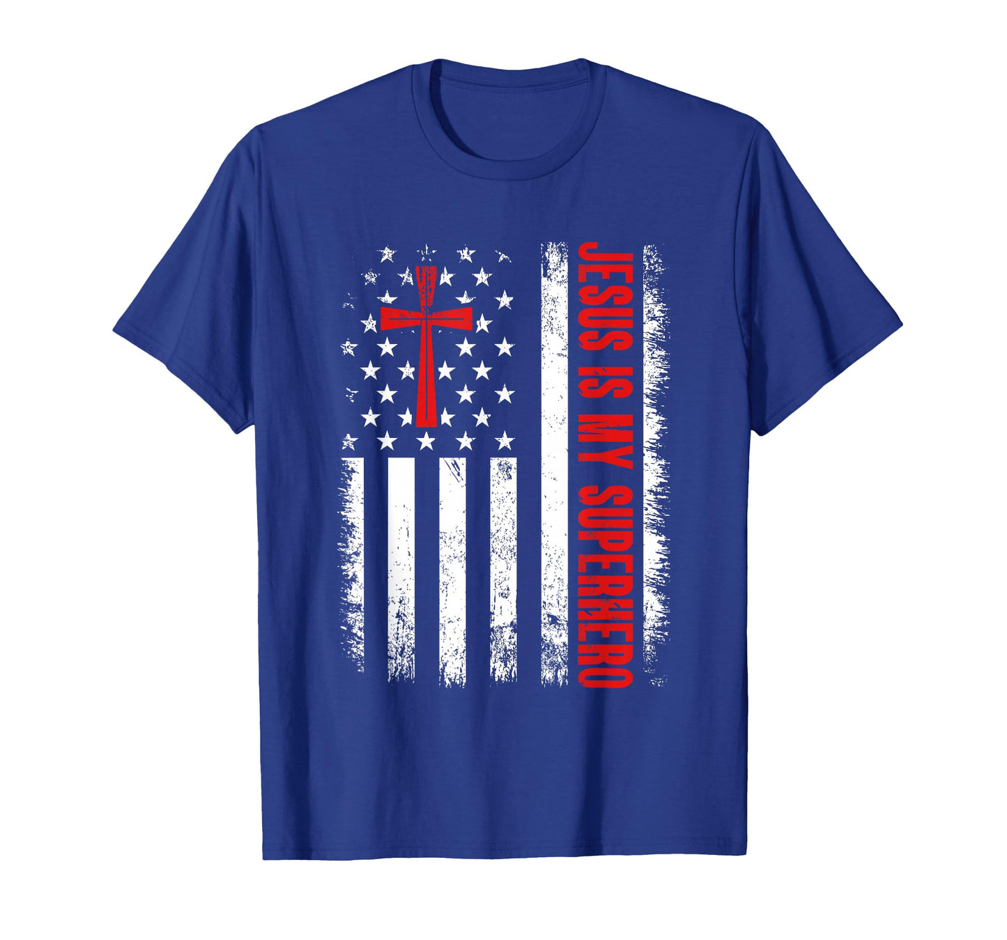Jesus is My Superhero - Christian Religious T-Shirt