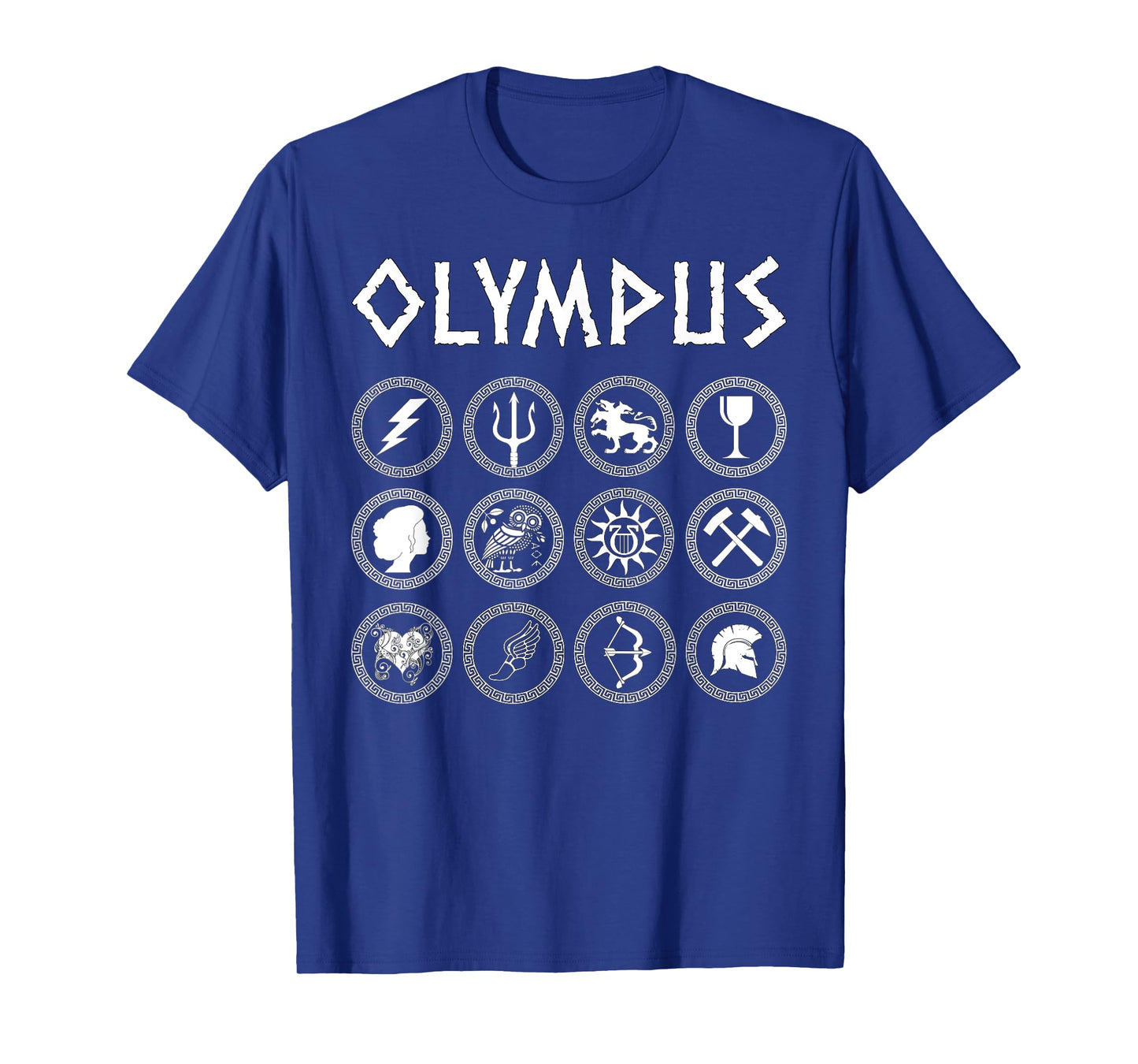 Greek Gods and Goddesses of Olympus Greek Mythology T-Shirt