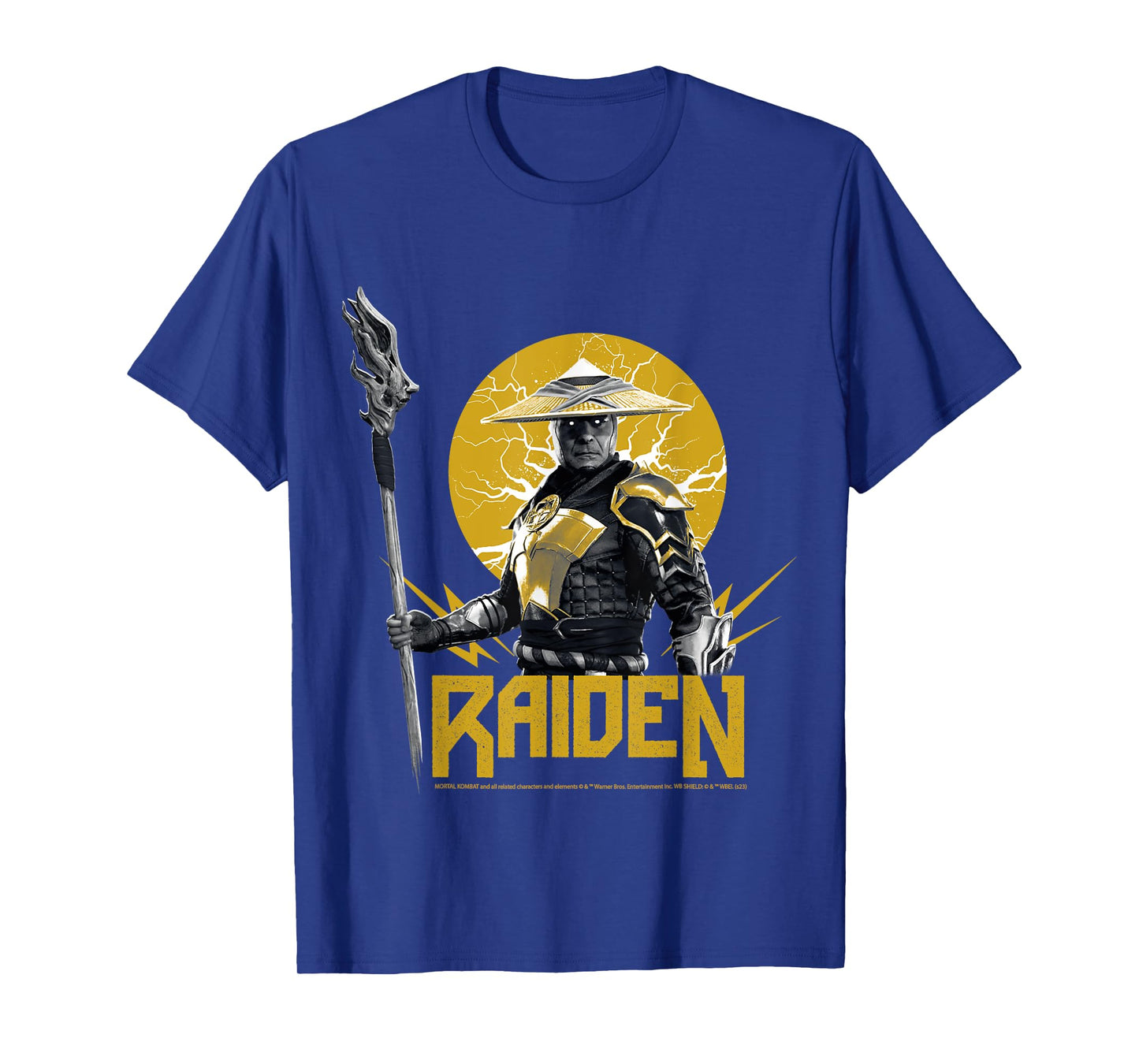 Mortal Combat Merch Raiden Electric Power Imagery T-Shirt