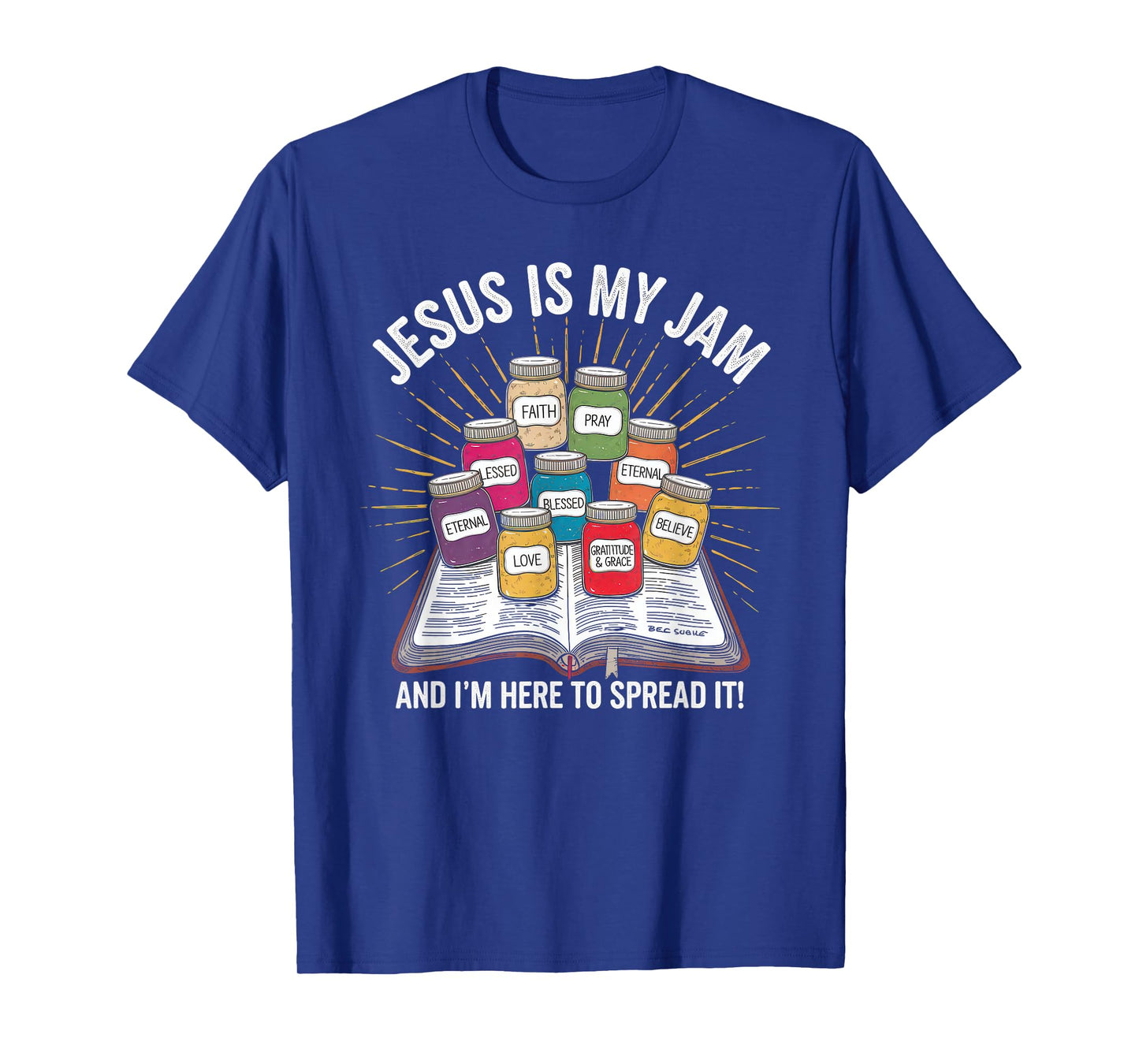 Jesus is My Jam Tshirt Men Women Christian Bible Verse T-Shirt