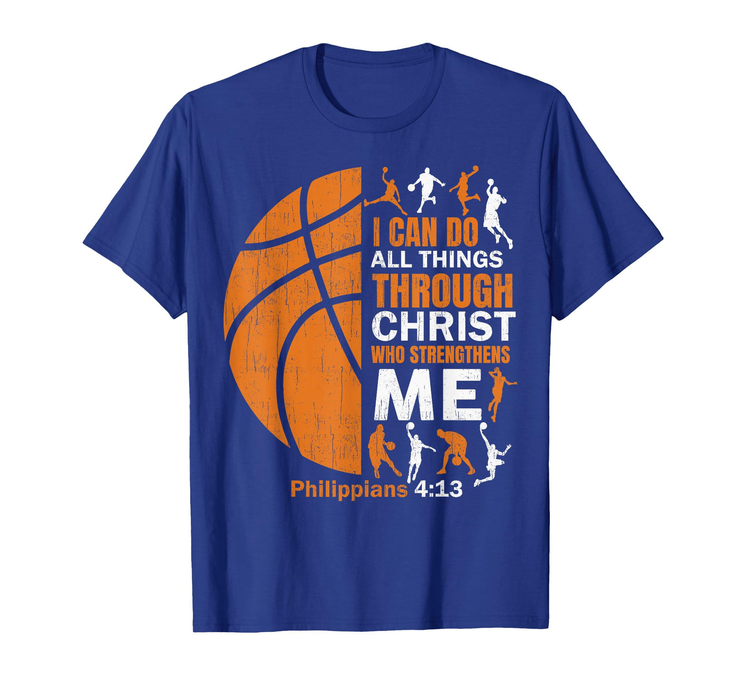 Basketball T Shirt Christian Christ Bible Verse Men Players T-Shirt