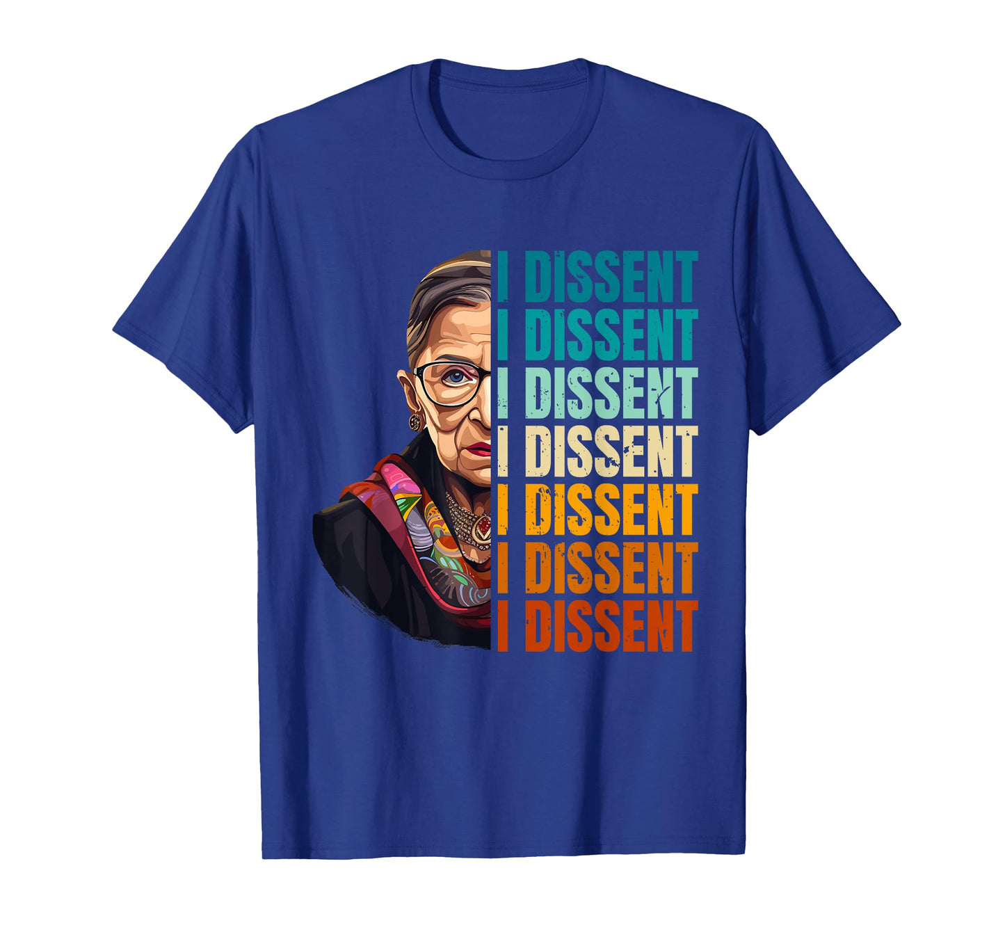 I Dissent Vintage Ruth Bader Ginsburg Quote T-Shirt
