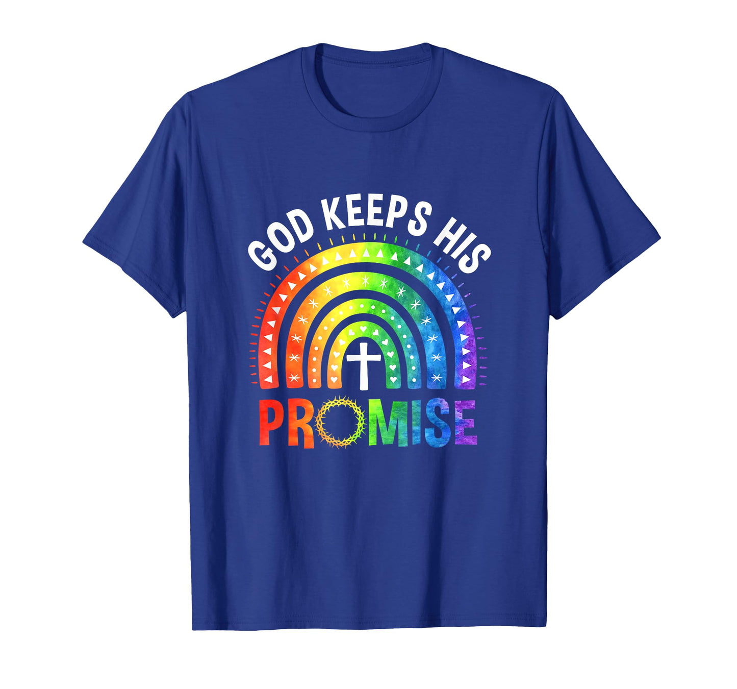 God Keeps His Promise Rainbow LGBT Christian Bible Religious T-Shirt