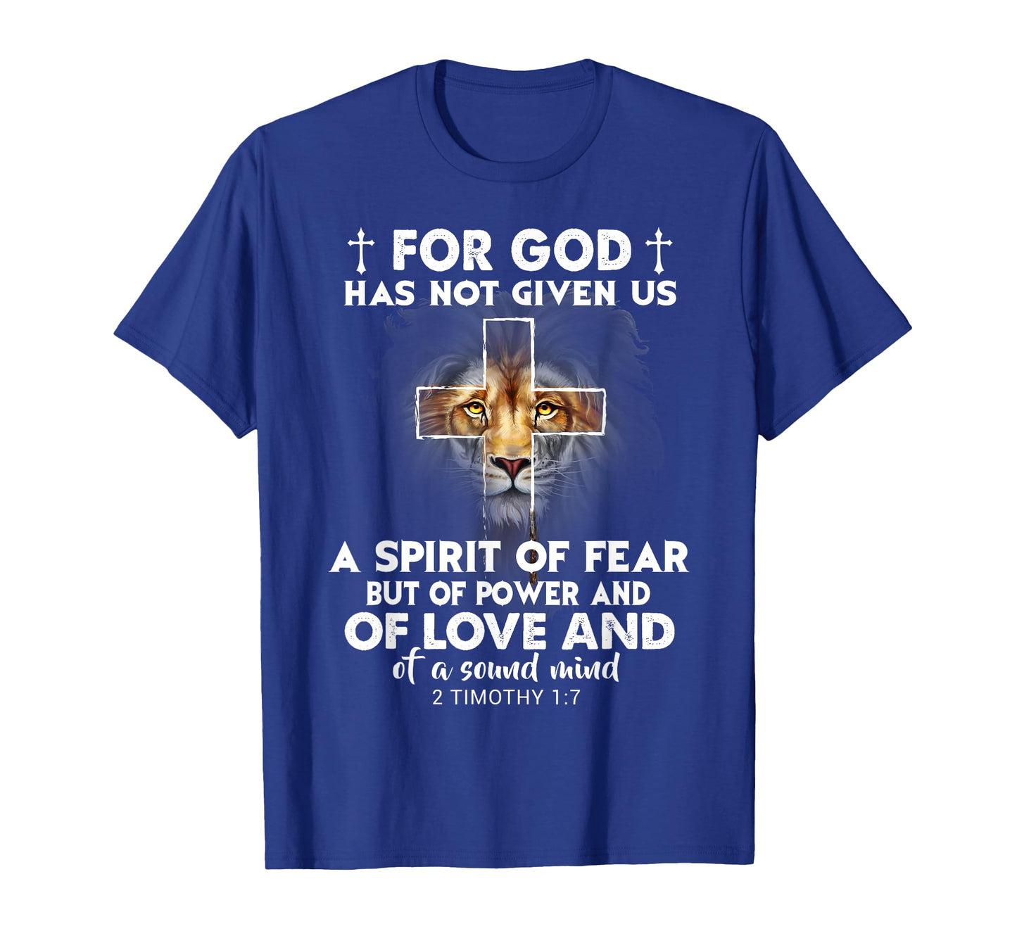 for God Spirit Judah Lion Christians Bible Verse T-Shirt