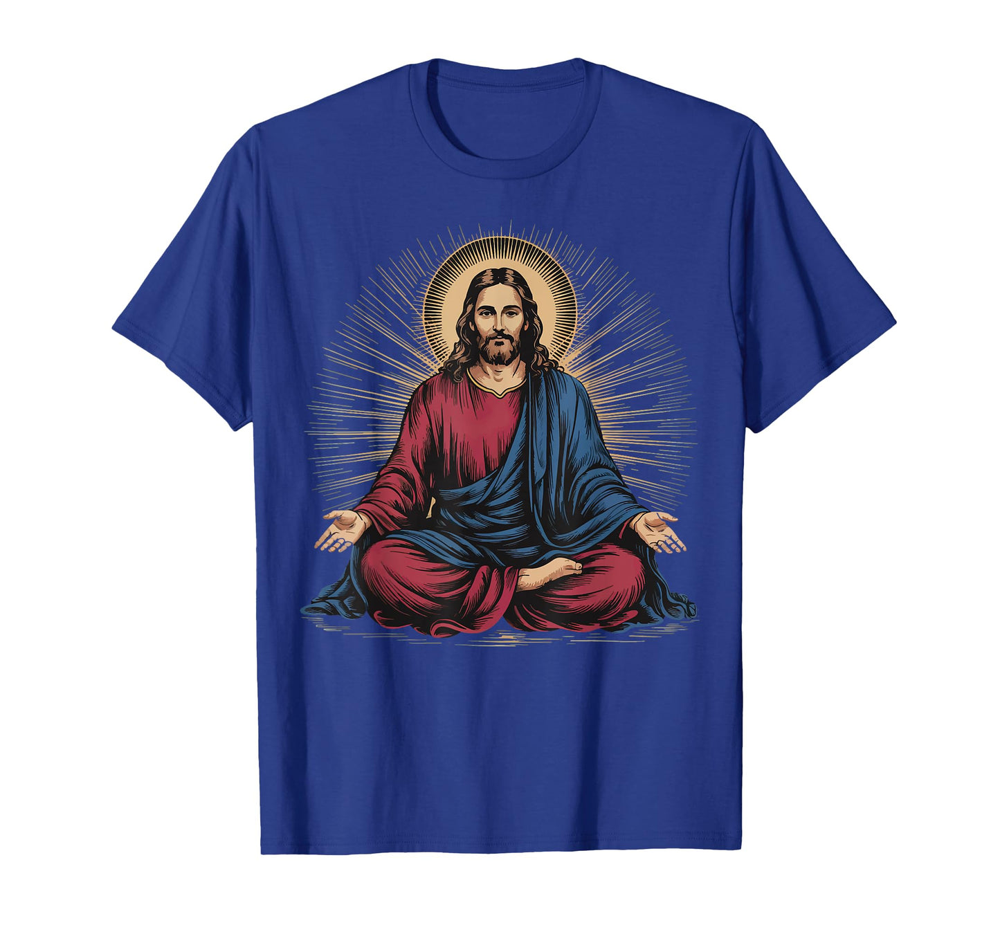 Jesus Meditating Christian Meditation T-Shirt
