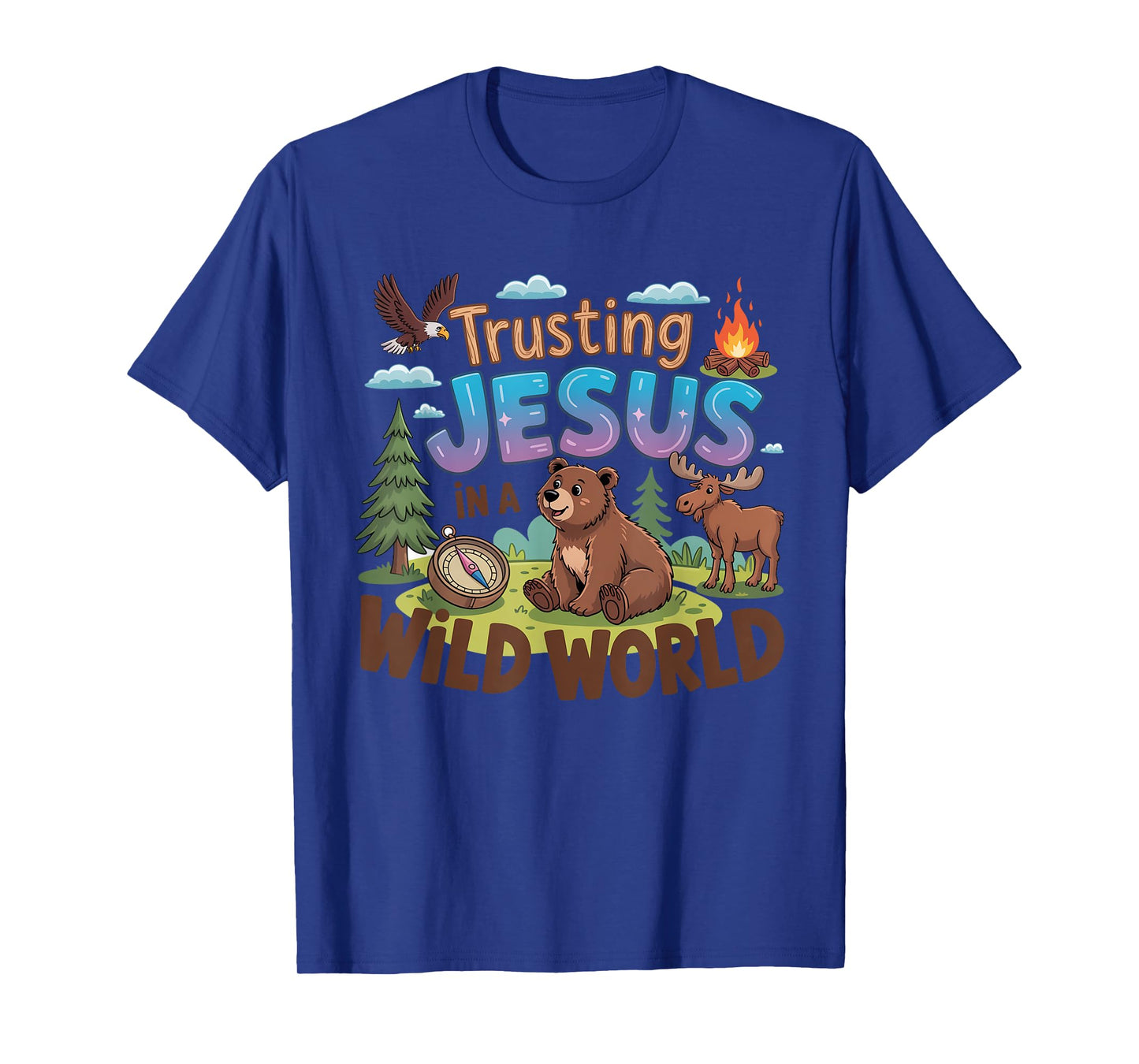 True North VBS Trusting Jesus In A Wild World Summer Camp T-Shirt