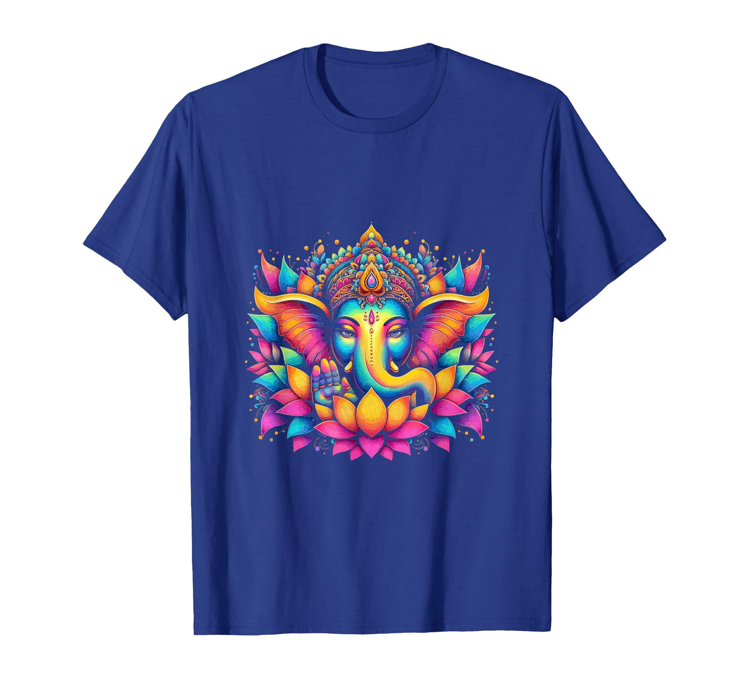 Ganesh Symbol Yoga Hindu Elephant God Ganesha Puja T-Shirt