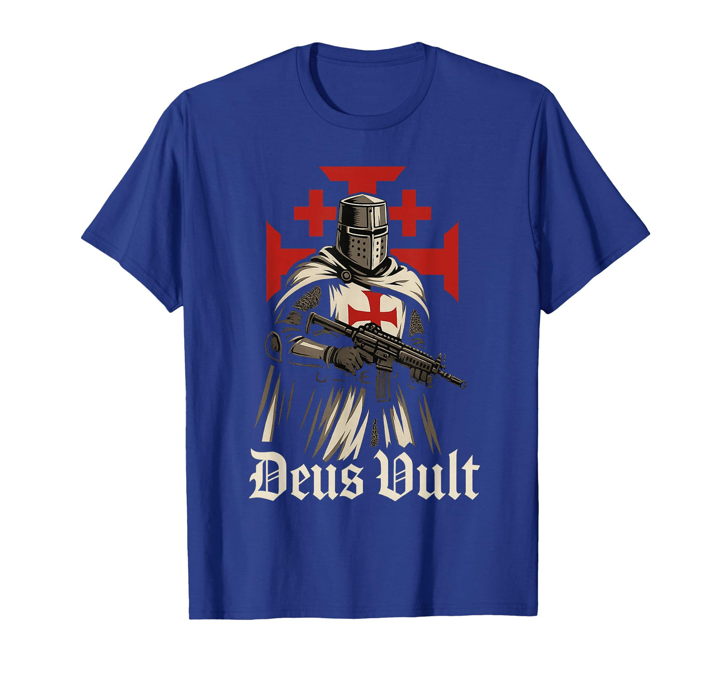 Deus Vult Templar Knight - Soldier of Christ T-Shirt