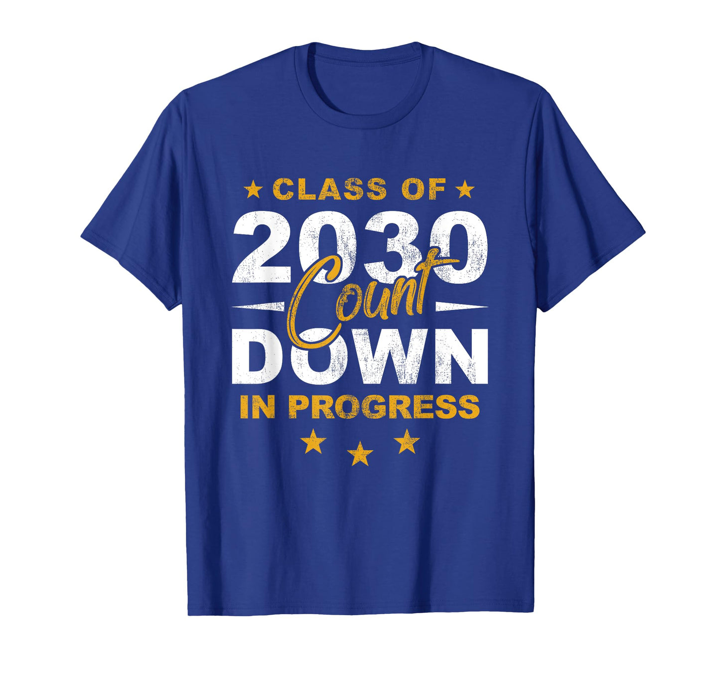 Class Of 2030 Count Down Graduating Fun First Day 8th Grader T-Shirt