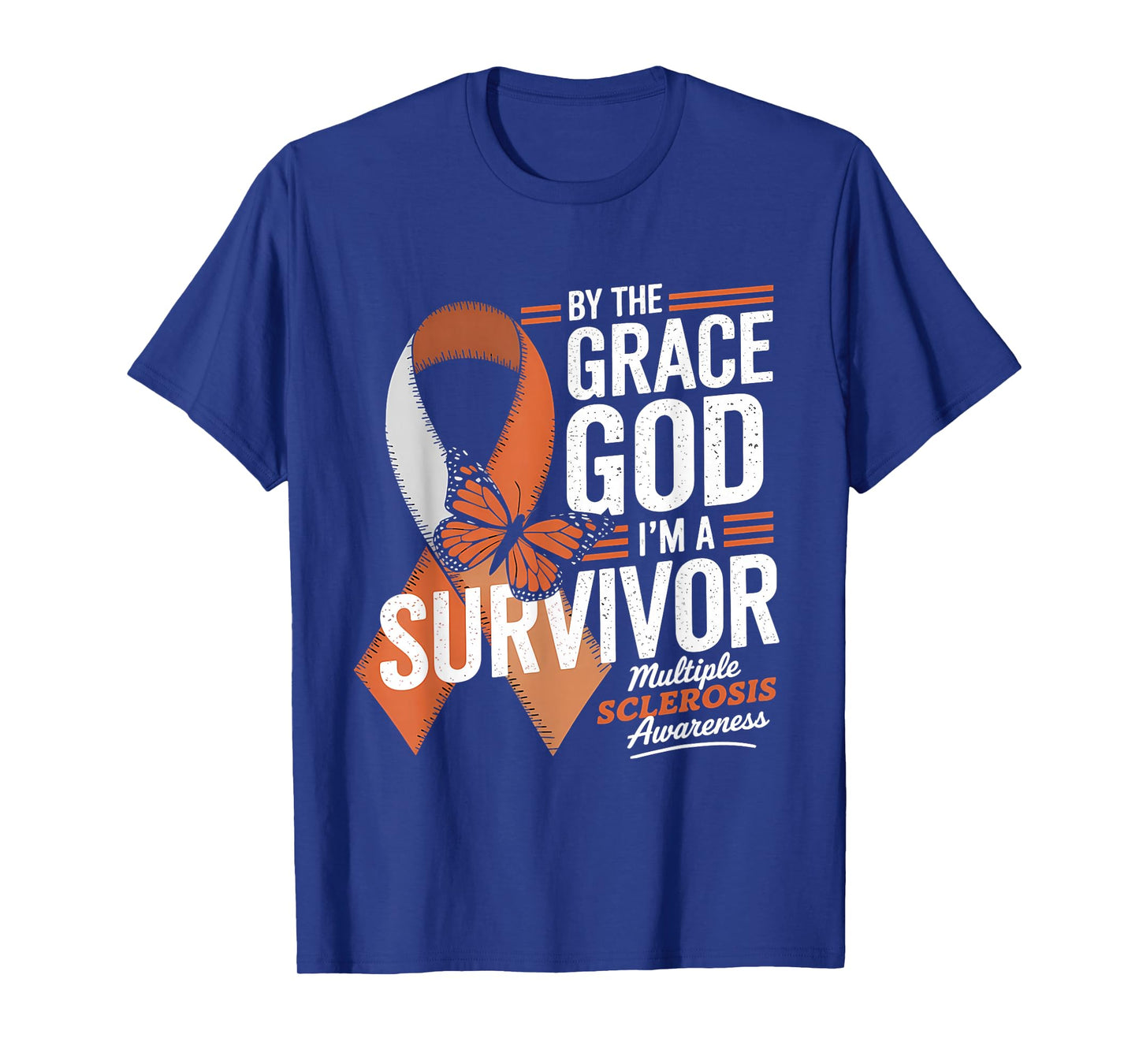By The Grace God Multiple Sclerosis Awareness Month T-Shirt