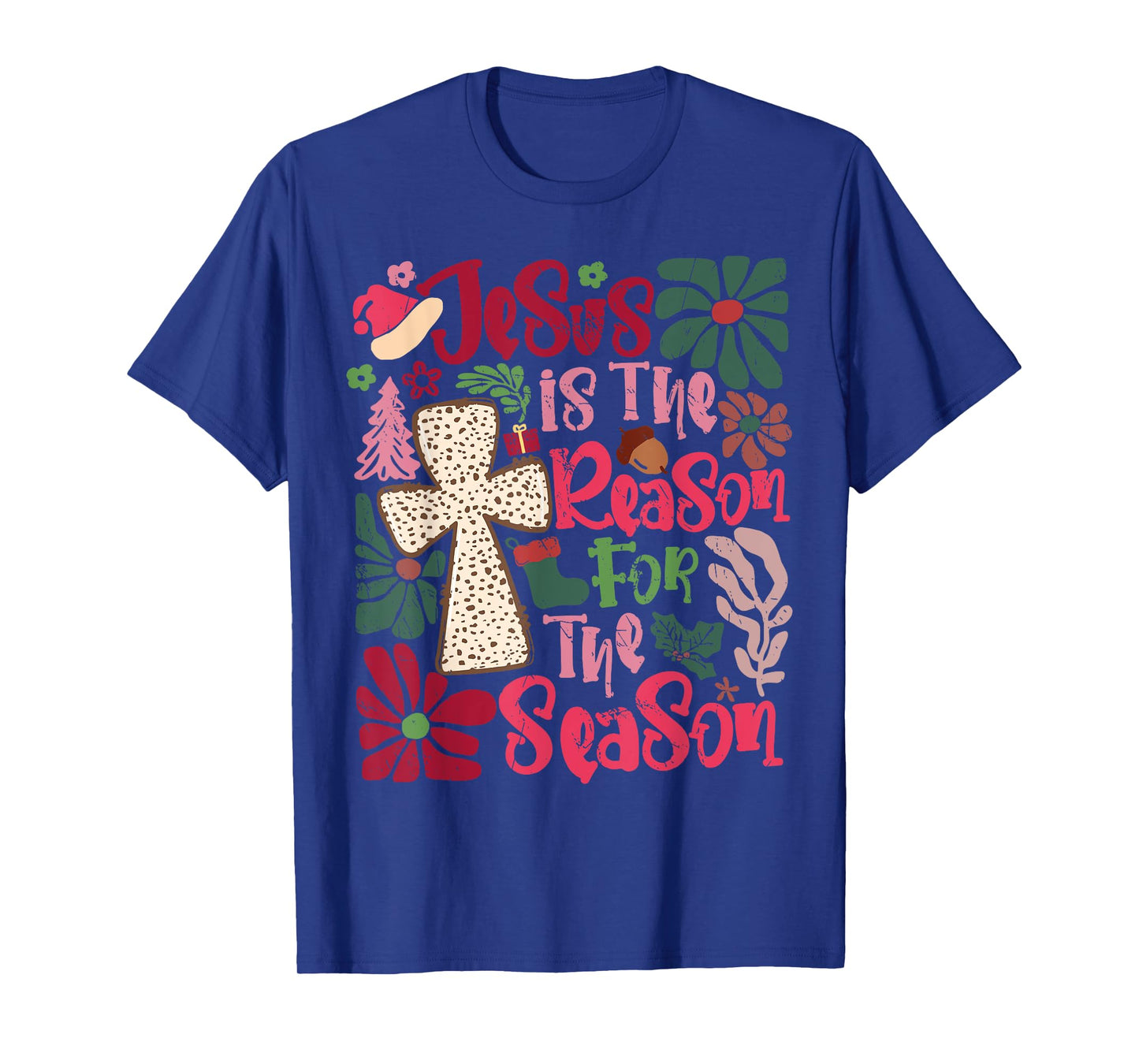 Jesus is The Reason for The Season Christian Faith Christmas T-Shirt