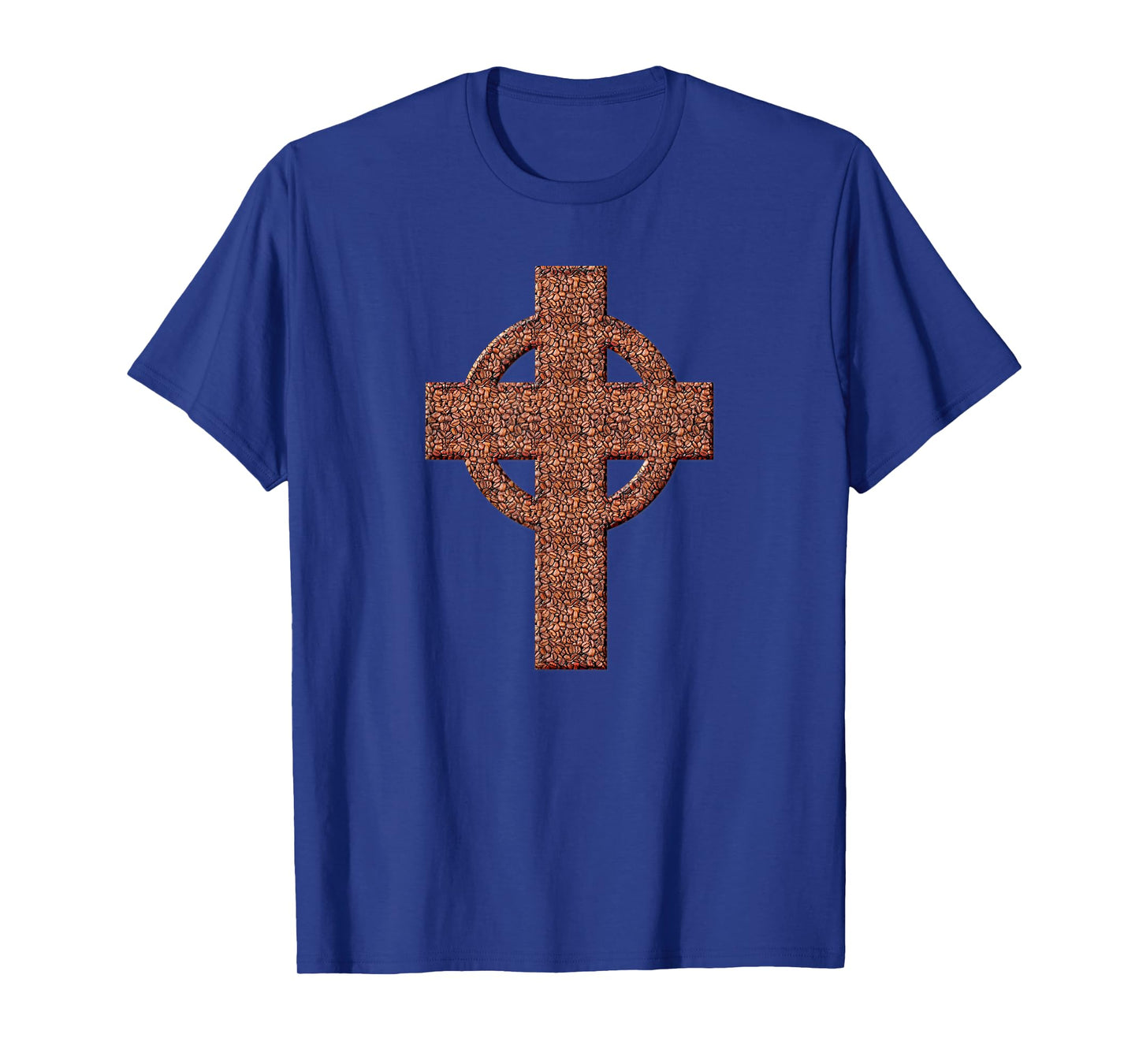 Christian Cross Coffee Beans T-Shirt