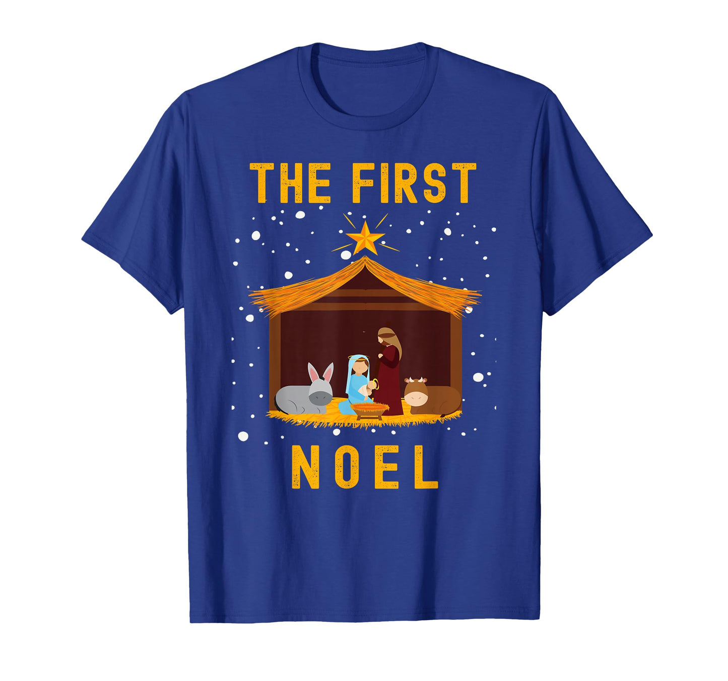 Christian Christmas The First Noel Celebrate The Nativity T-Shirt
