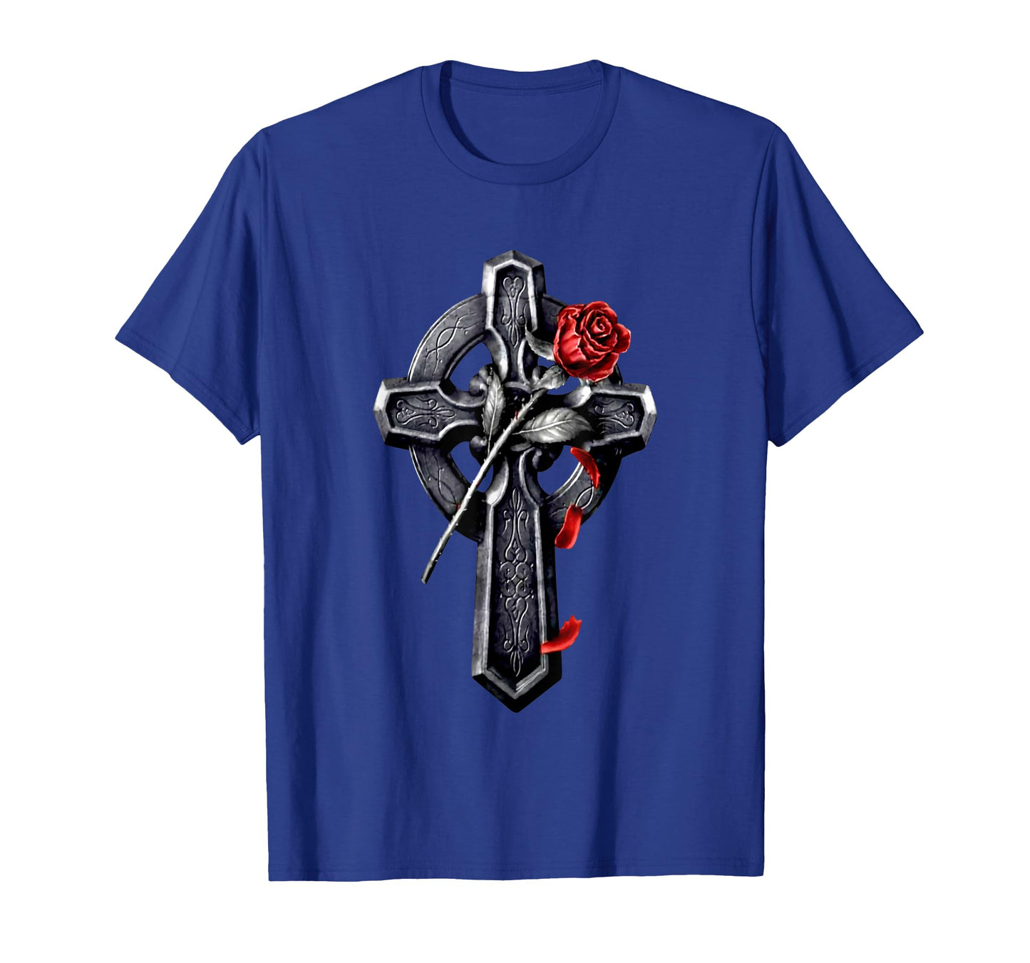 Faith Cross Rose Jesus Christian Lover T-Shirt