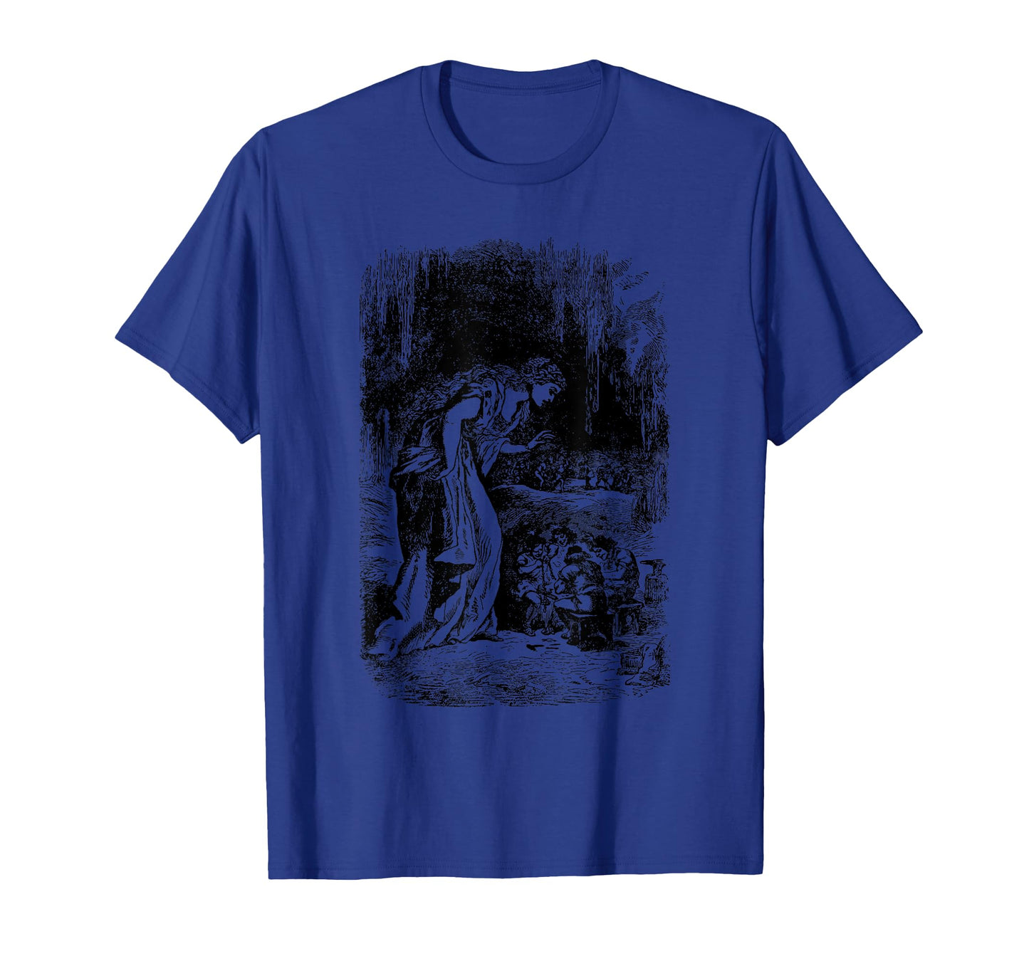 Freyja in The Dwarfs' cave Viking Norse Mythology Celtic T-Shirt