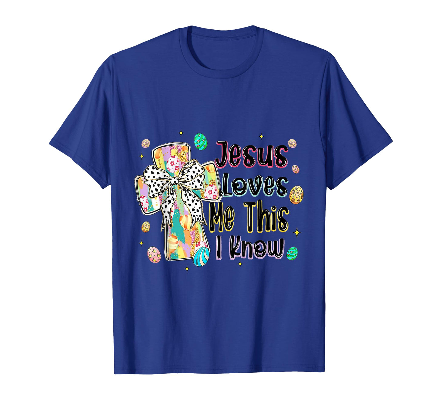 Christian Easter Bundle Tee Jesus Loves Me This I Know T-Shirt