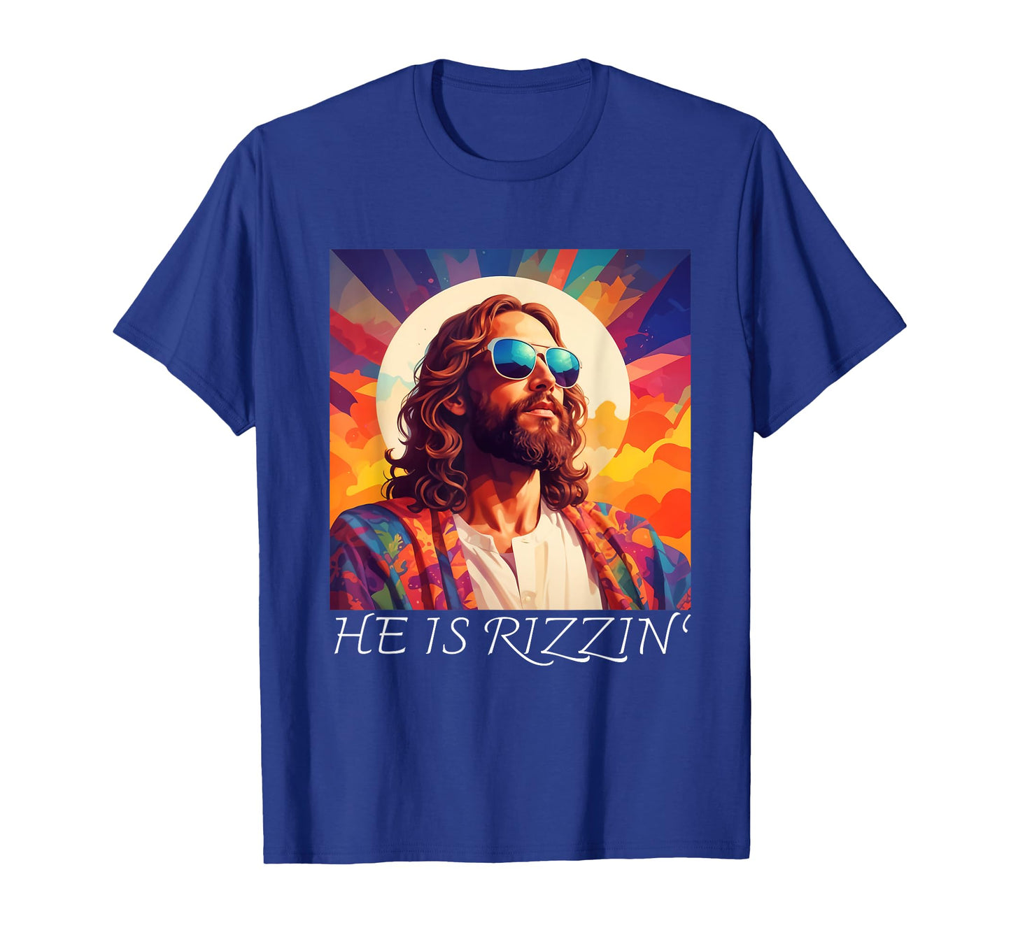 Jesus Is Rizzin Cool Jesus Sunglasses He Is Risen T-Shirt