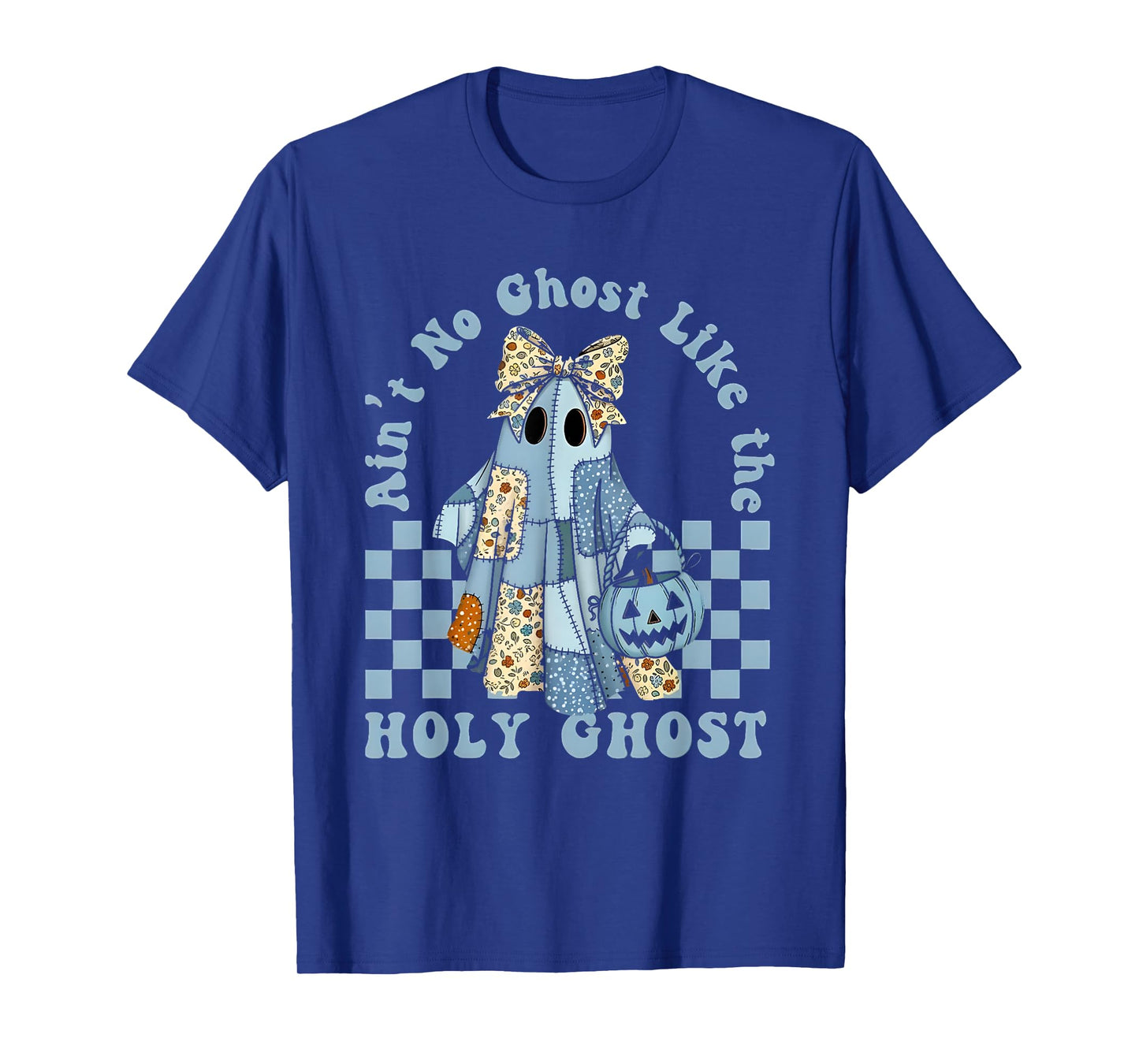 Ain't no Ghost Like The holy Ghost Coquette Bow Halloween T-Shirt