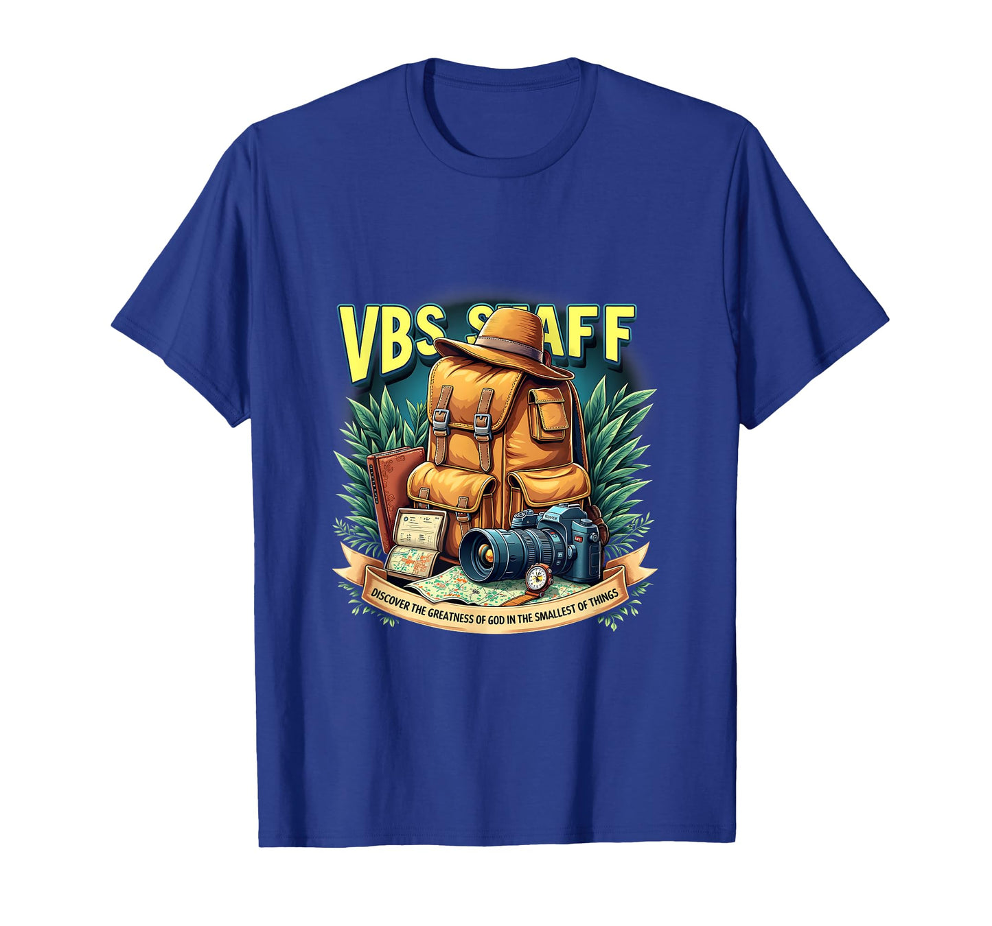 Staff Magnified Smallest Insects VBS Team VBS 2025 Adventure T-Shirt