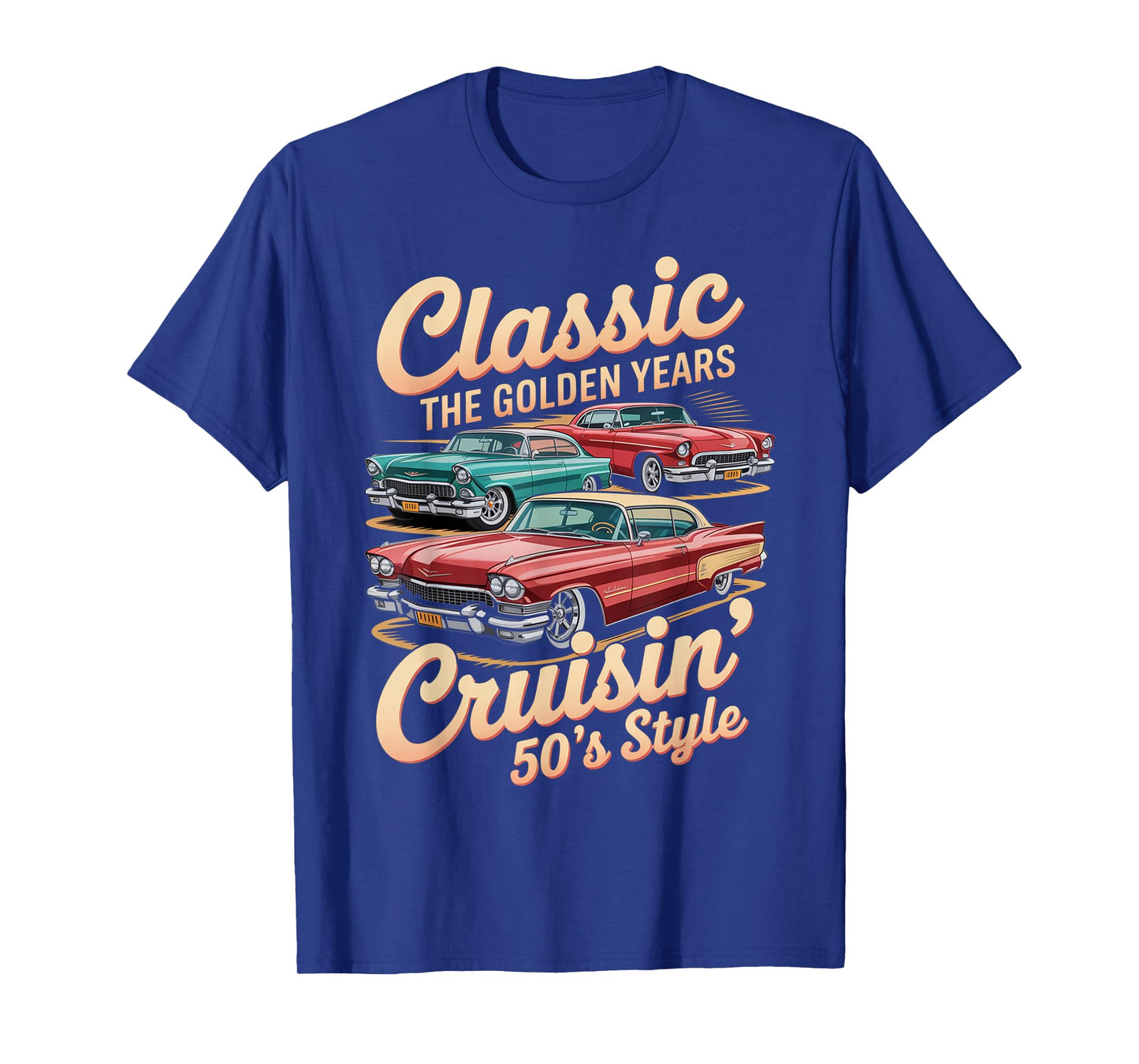 Vintage 50s Car Tee Classic Muscle Car Gifts for Men & Women T-Shirt