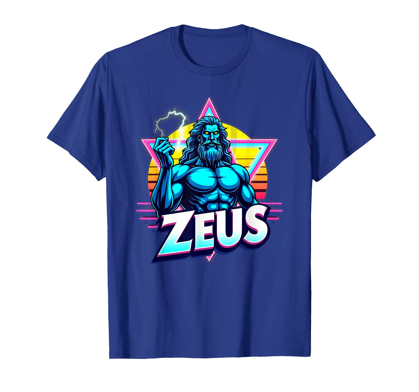 Retro Greek Mythology God Zeus T-Shirt