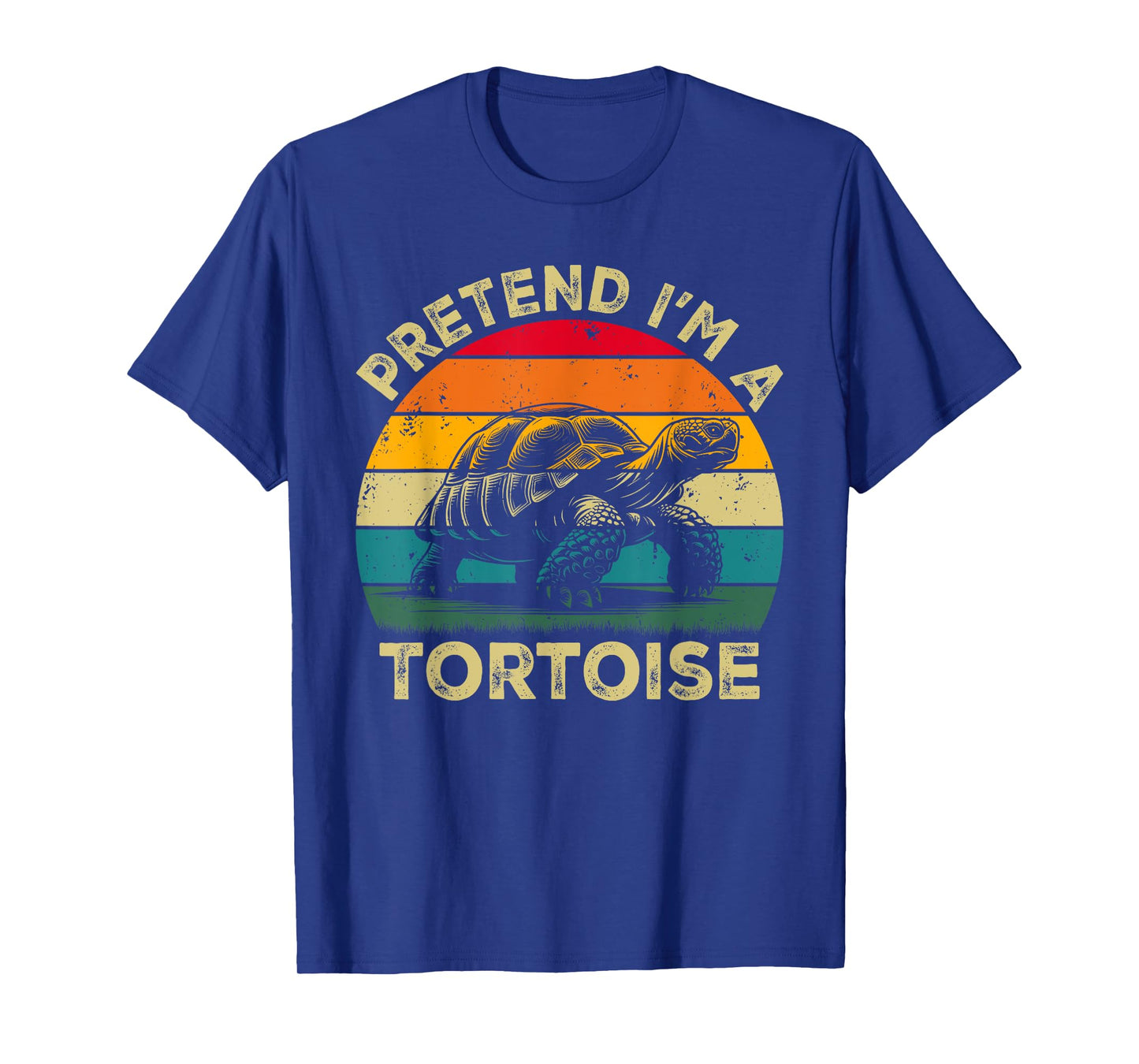 Pretend I'm A Tortoise Lazy Halloween Costume T-Shirt